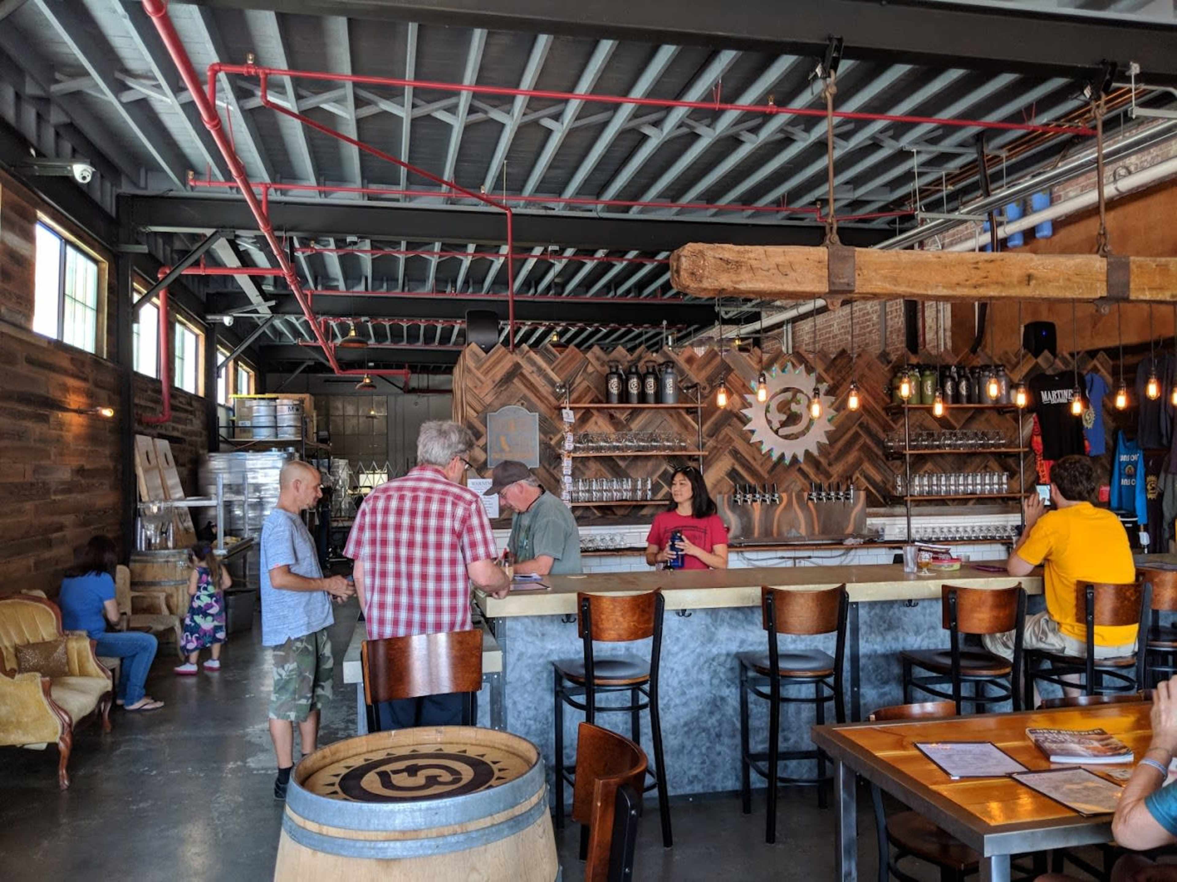 Downtown Brewery with Large Space Showcasing Production Tanks Image in Martinez, Martinez, CA