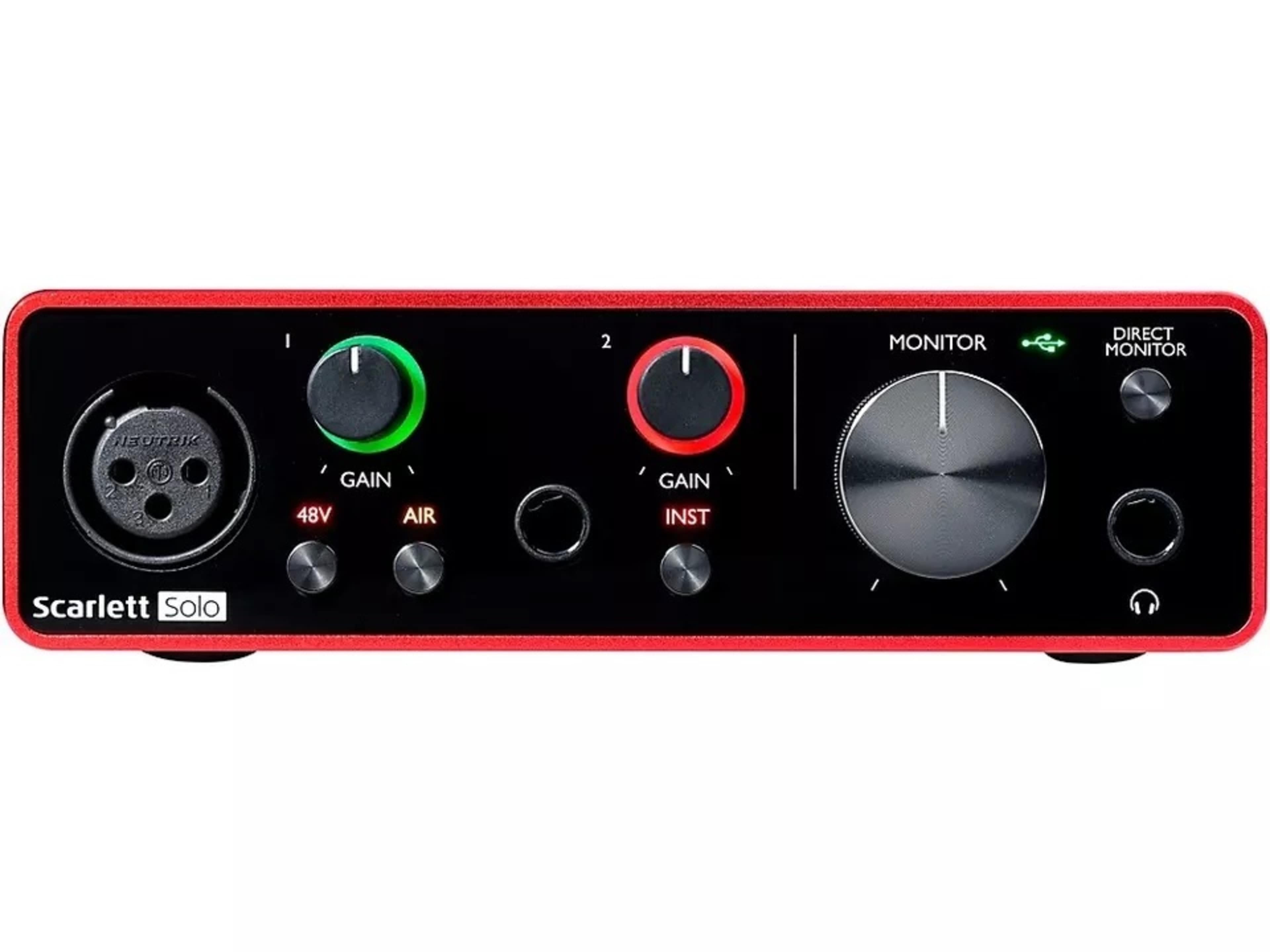 FOCUSRITE SCARLETT SOLO (GEN 3) USB AUDIO MIXER