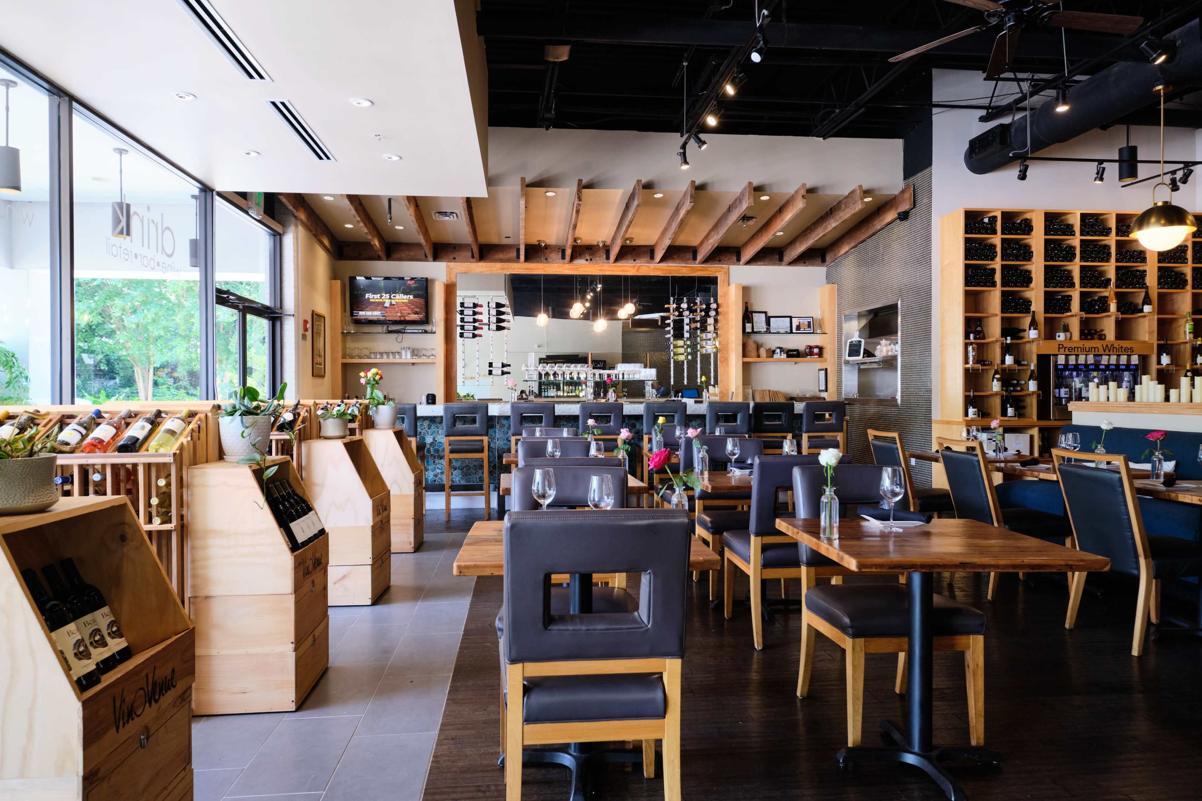 Trendy & Wine Focused Restuarant, Kitchen, and Event Space Image in Dunwoody, Dunwoody, GA