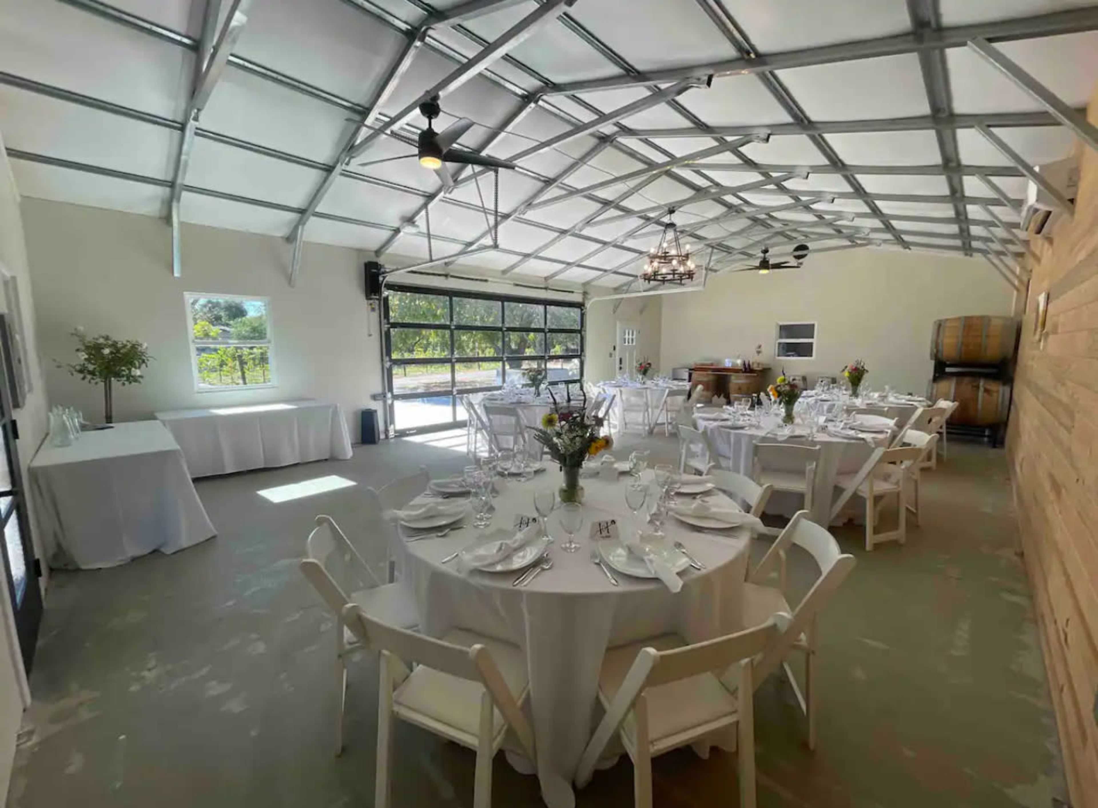 Rustic Event Space on Farm and Vineyard Image in San Martin, San Martin, CA