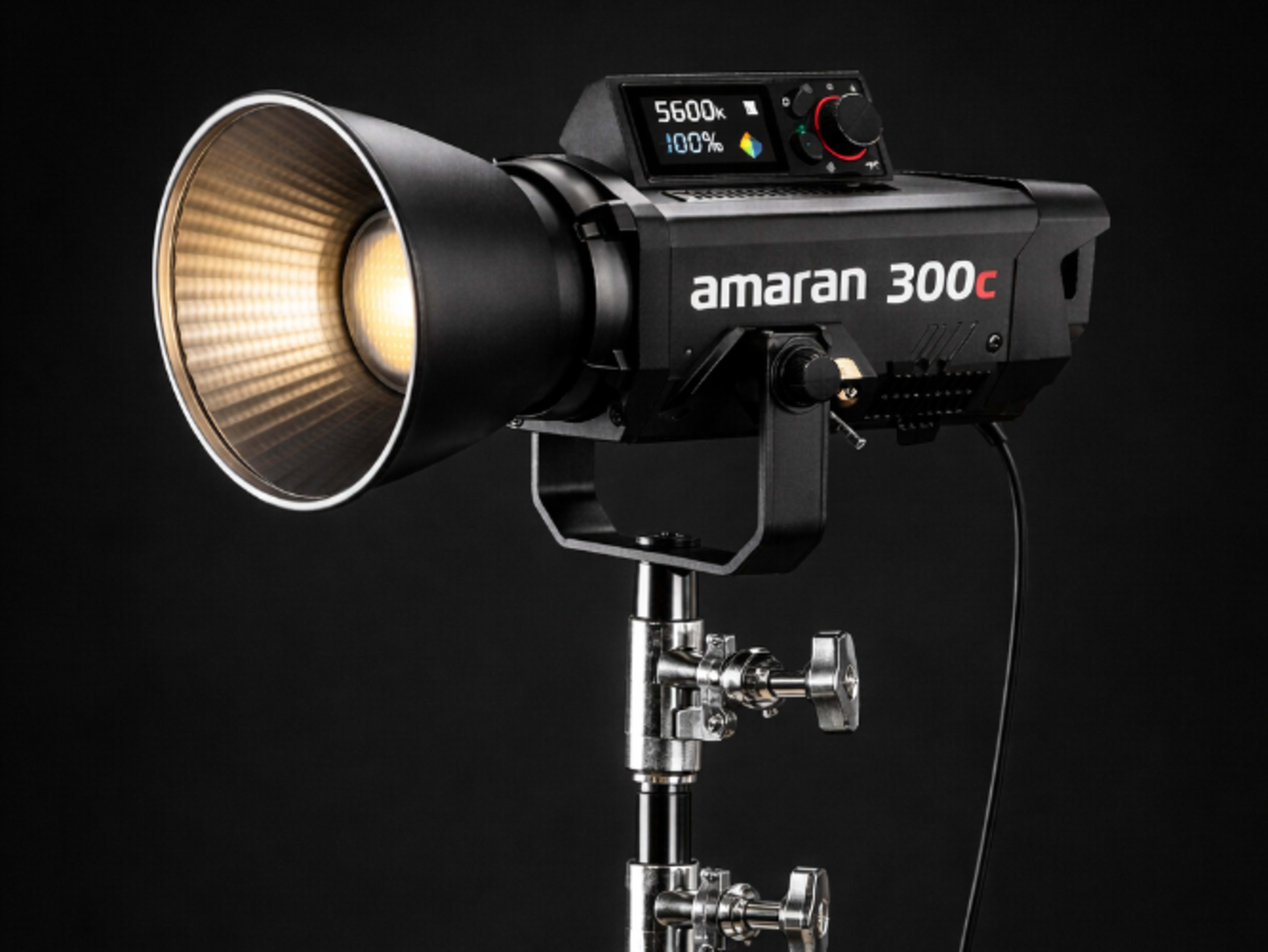 Amaran Continuous Light Kit | Umbrella + C Stand