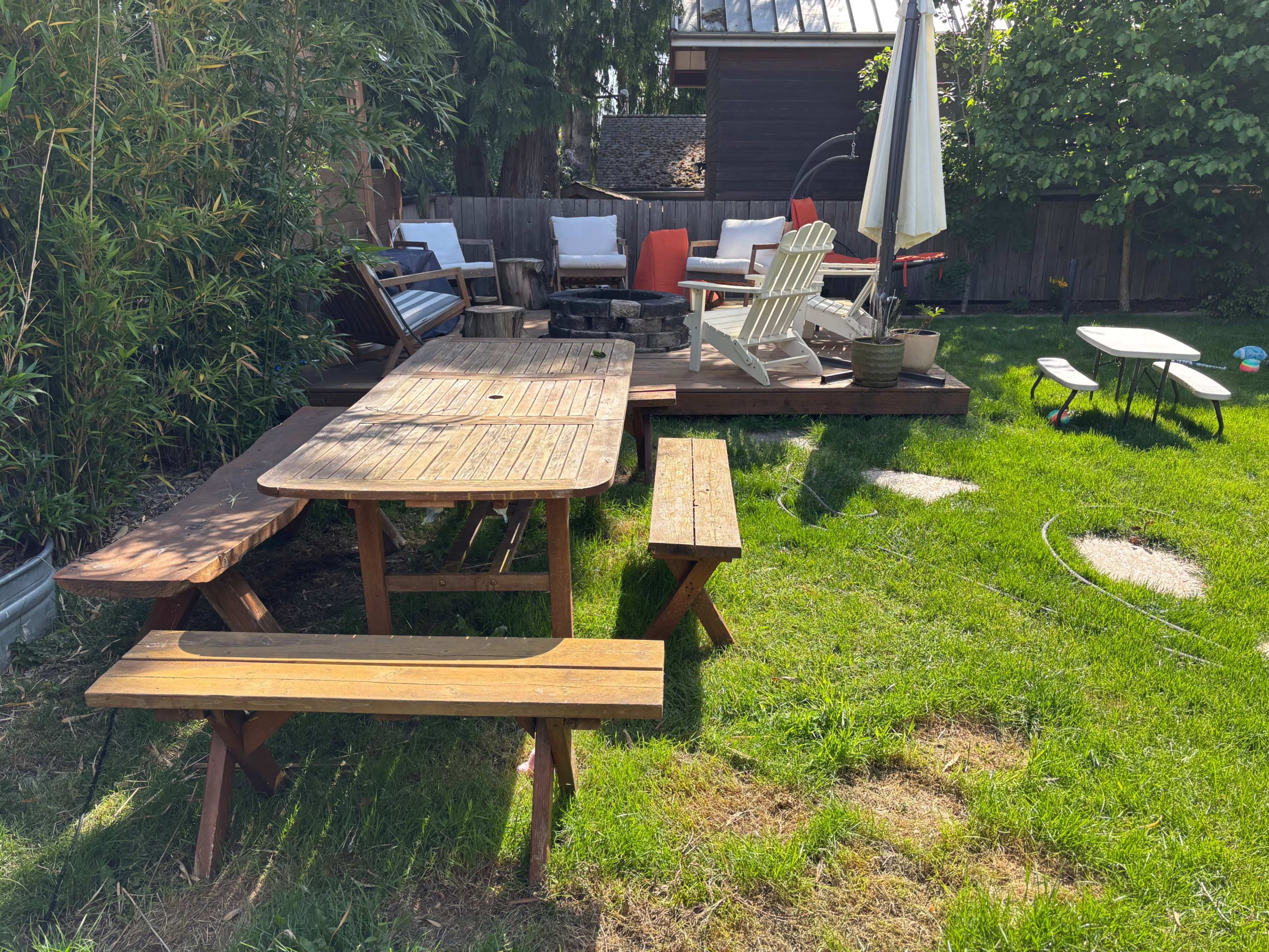 Spacious Outdoor Event Space with Fire Pits, Treehouse, and More Image in Crown Hill, Seattle, WA