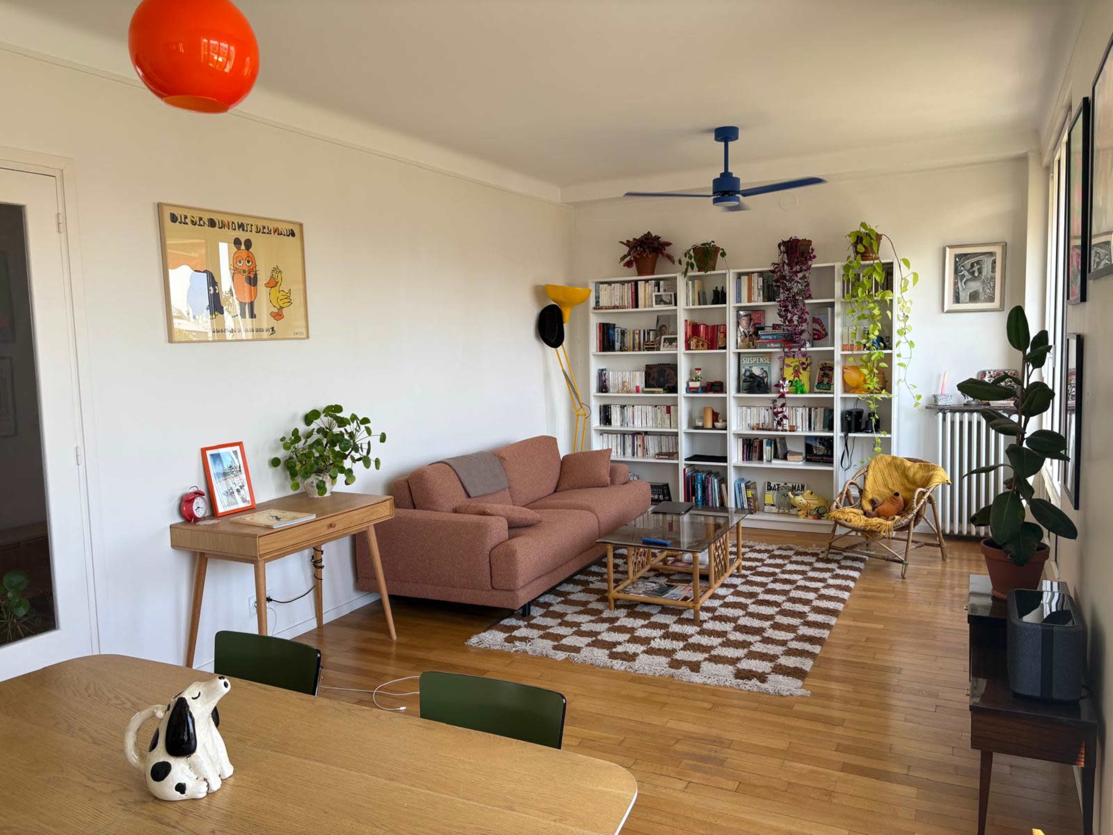 Urban very Sunny 70s Vibes Apartment / Appartement Lumineux au Style "Années 70" Image in Parc-de-Montsouris, PARIS