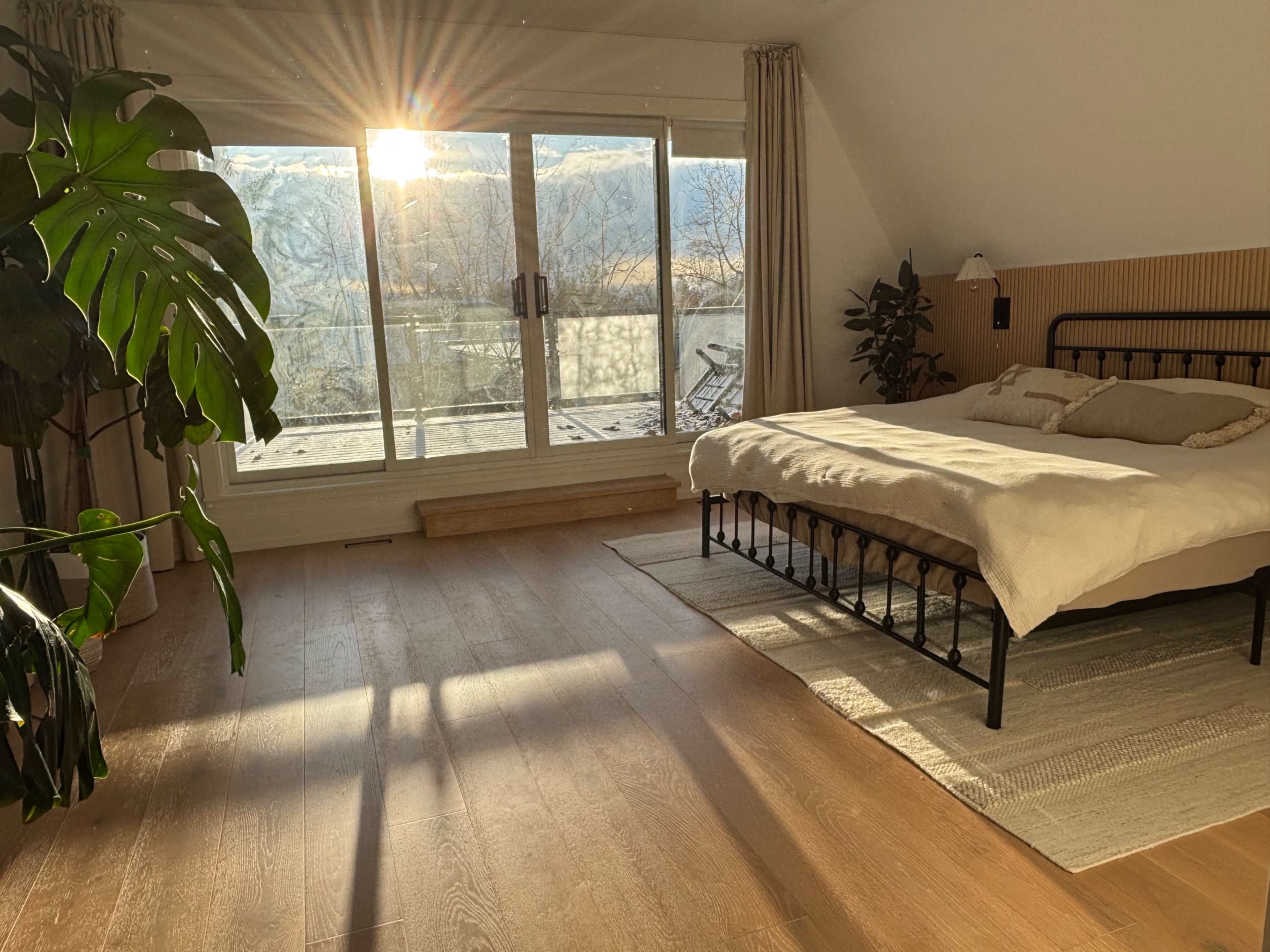 Modern Organic bedroom with rooftop deck Image in Port Credit, Mississauga, ON