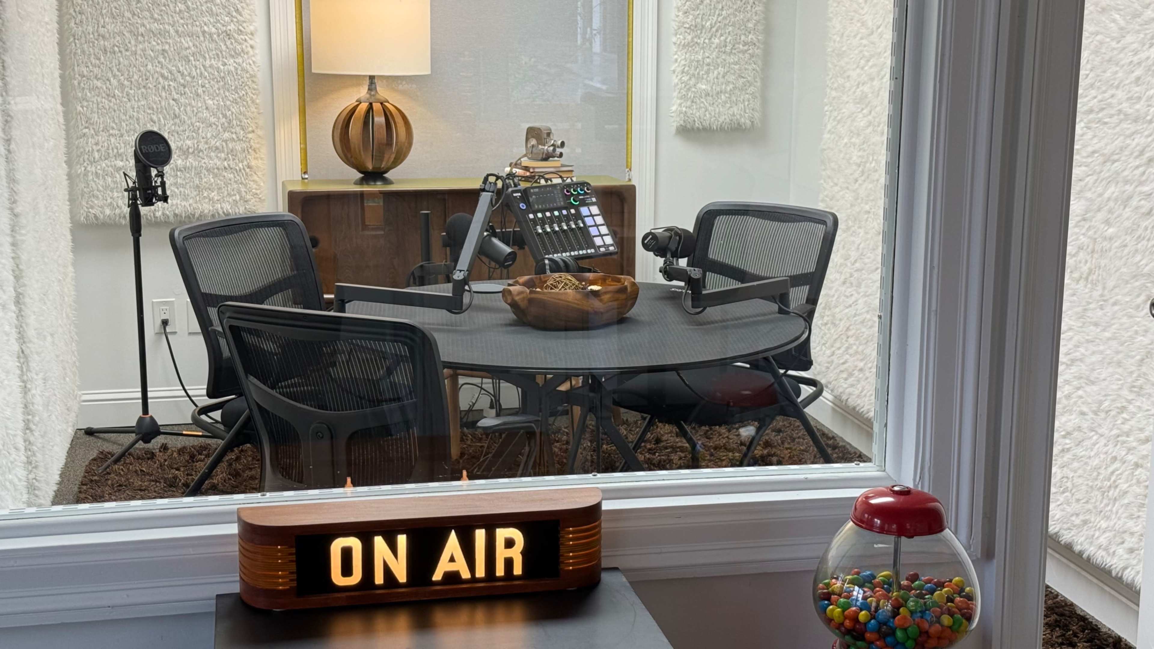 Mid-Century Modern Creative Office & Podcast Studio | Boardroom + Lounge + Kitchen Image in , Mandeville, LA