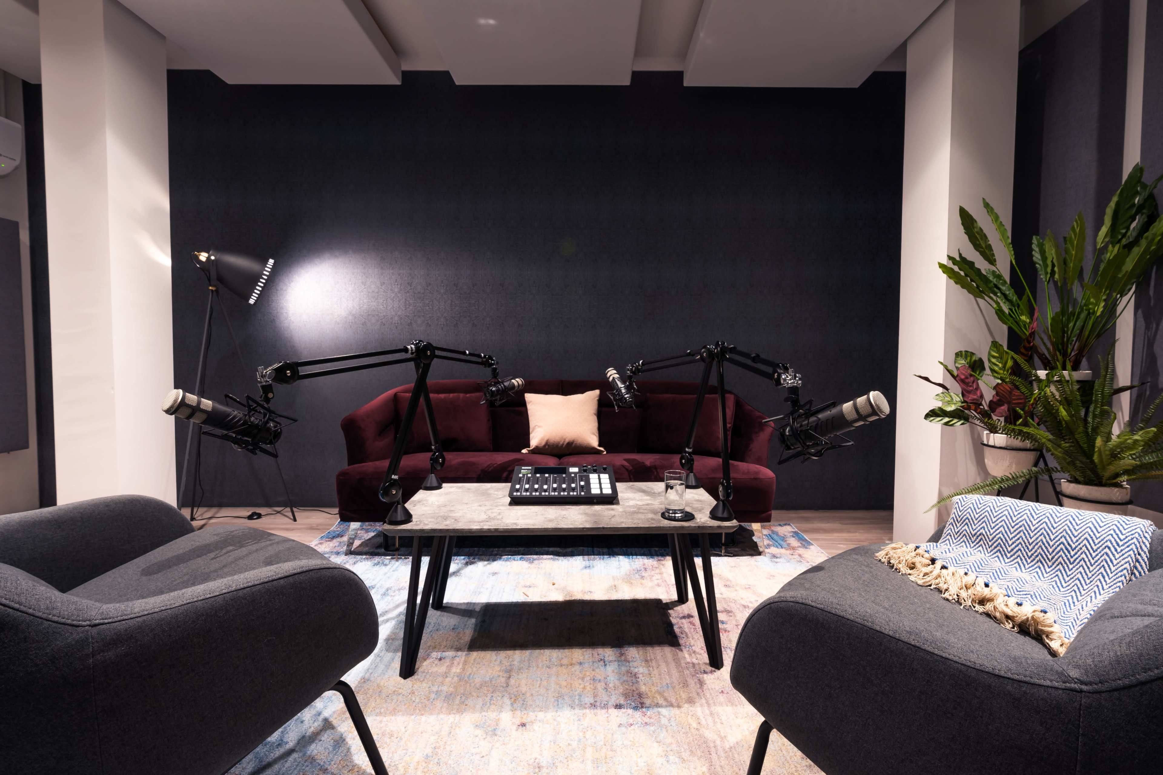 Lounge Style Podcast Studio Image in London, London, ENG