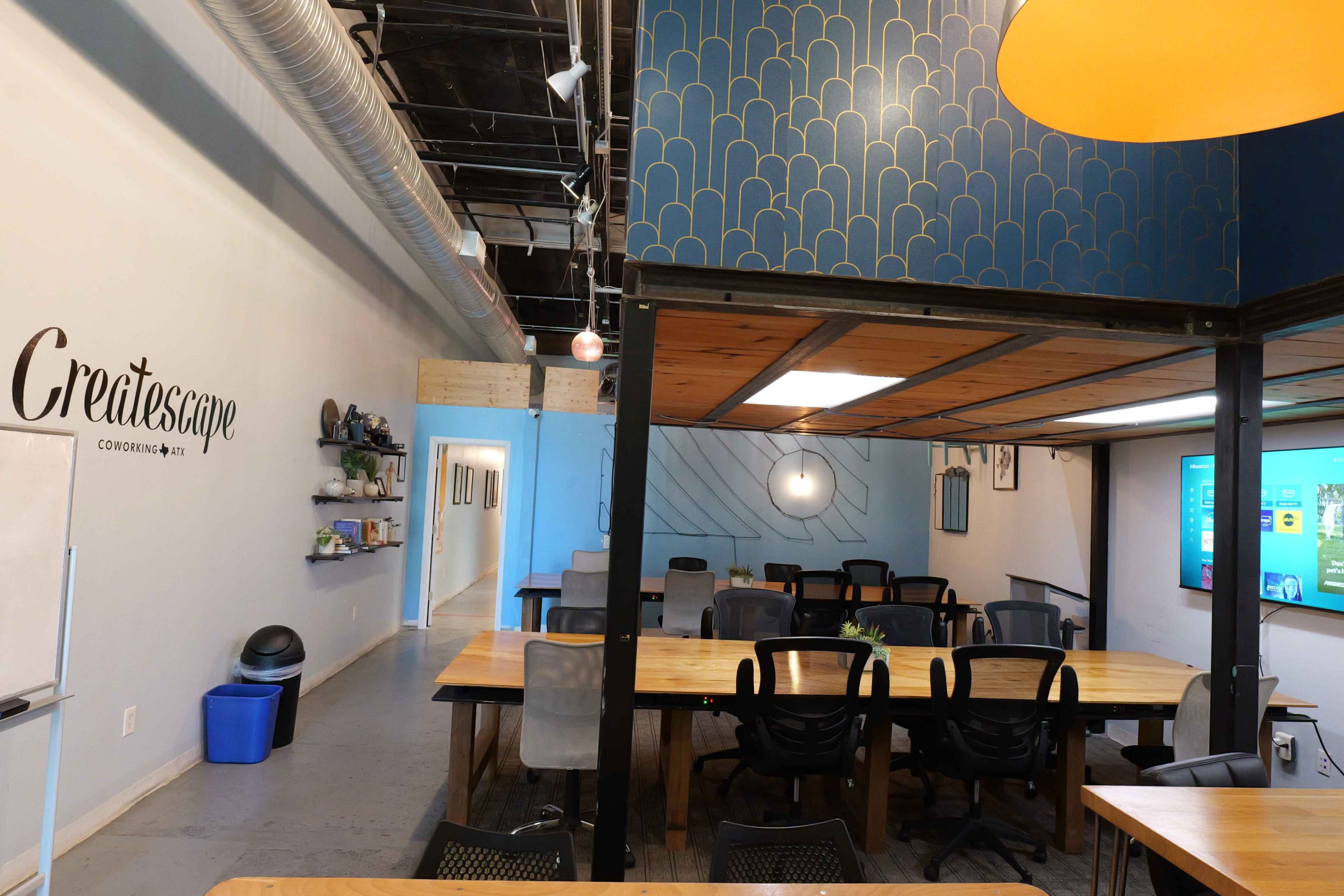 Study Hall - Creative Meeting Space with Loft Lounge Image in Govalle, Austin, TX
