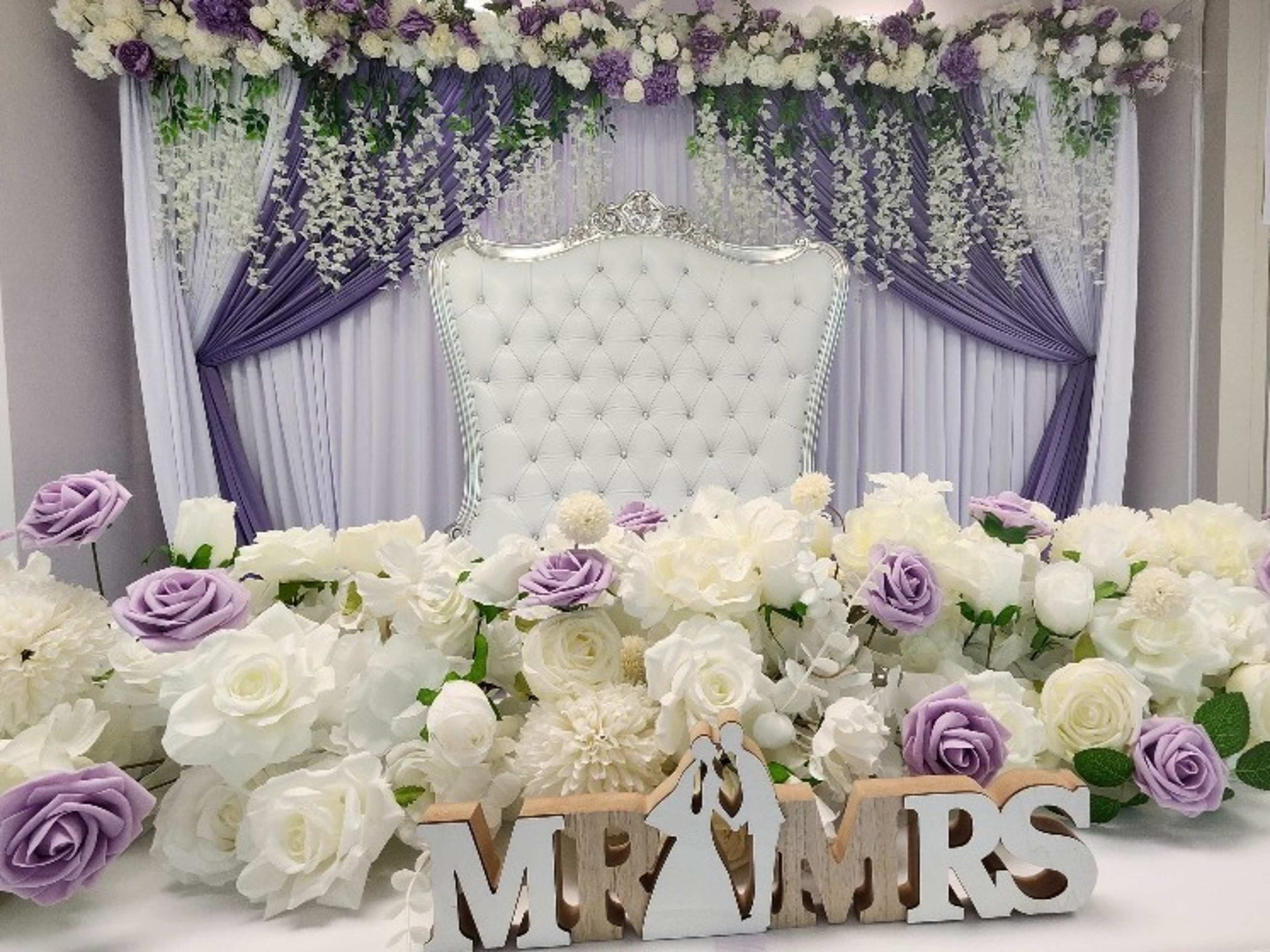 Stage Drapes and Floral