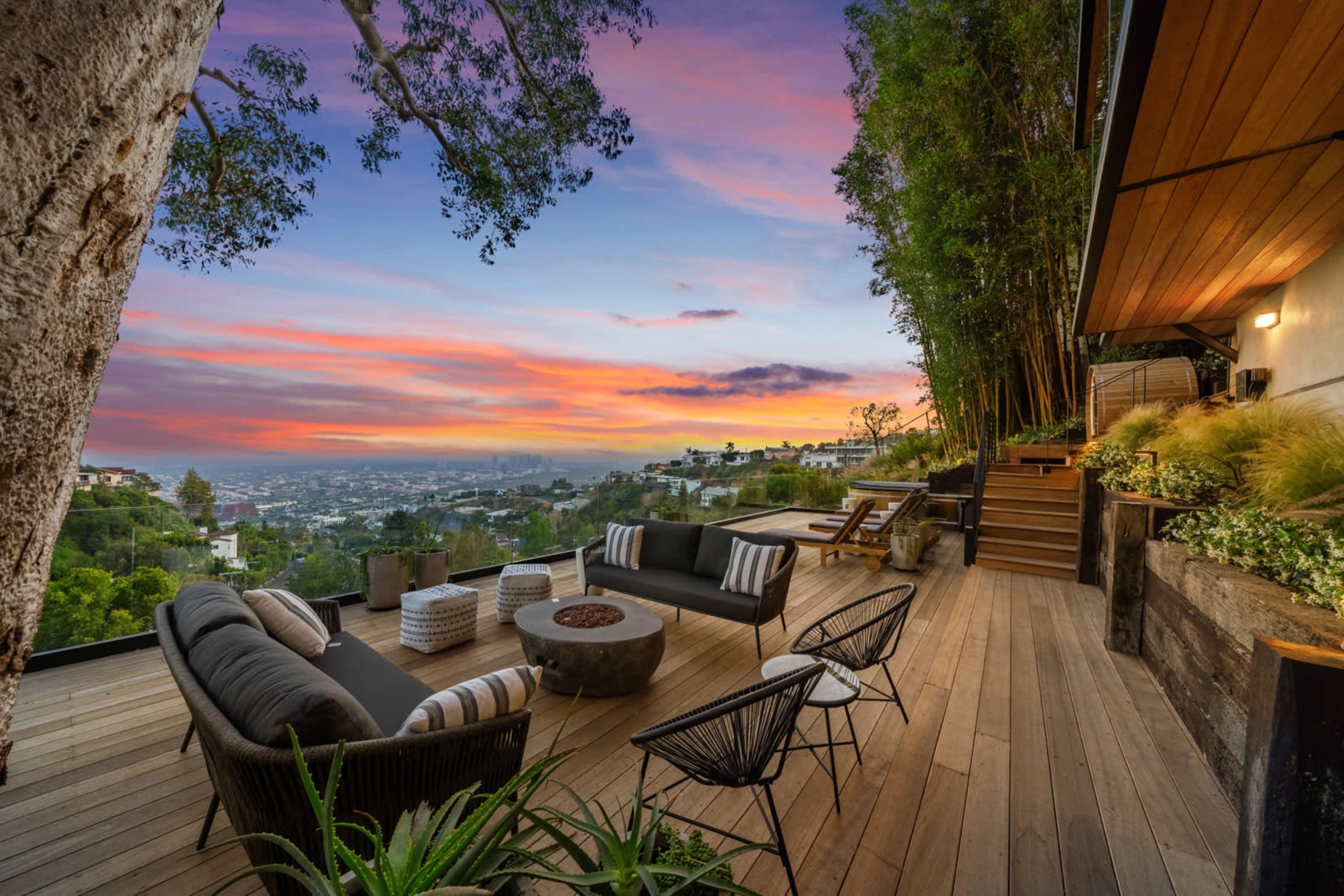 Newly Remodeled Hollywood Hills Retreat w/ Skyline Views, Sauna & Cold Plunge Image in Central LA, Los Angeles,, CA