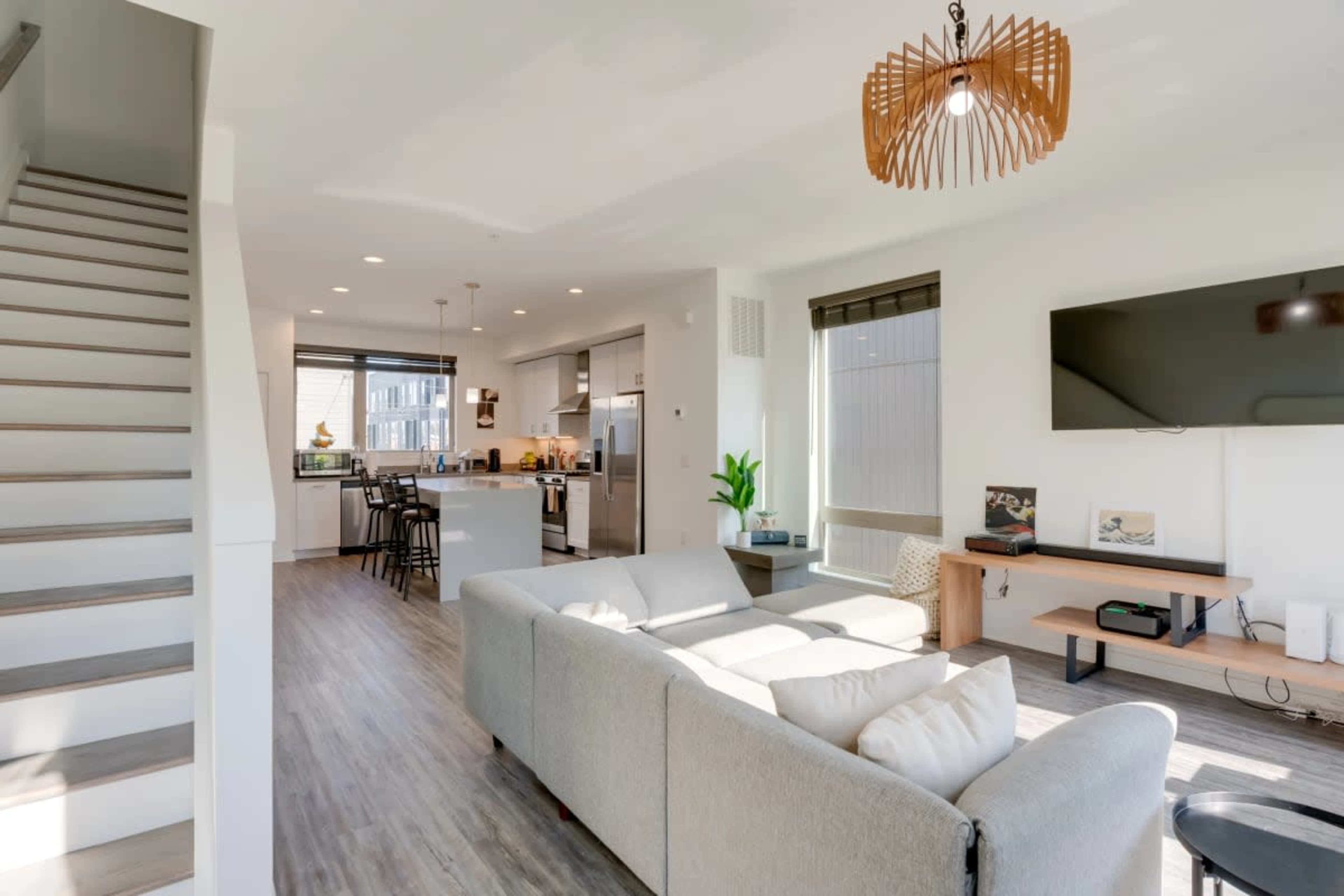 Modern Townhome w/ Private Rooftop Image in North Philadelphia, Philadelphia, PA