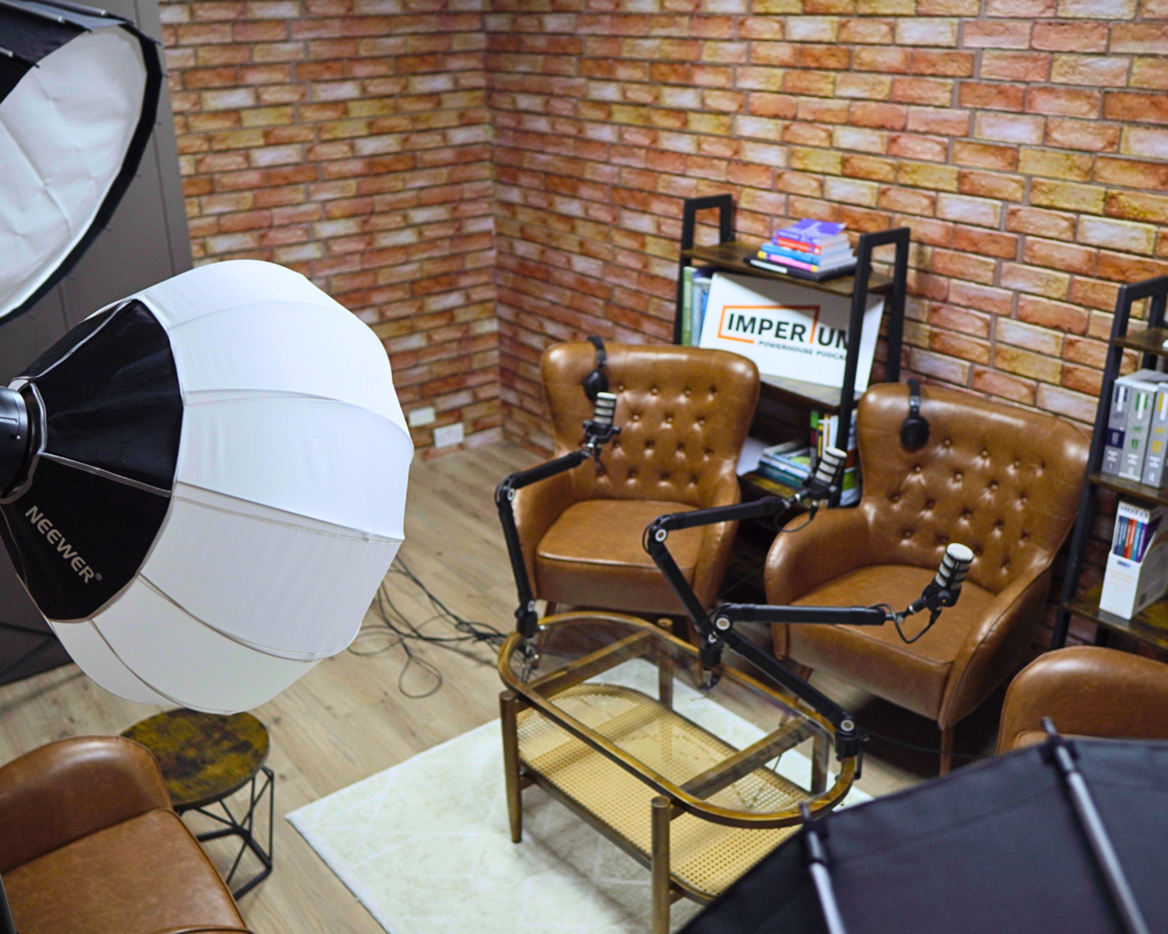 Brick Wall Podcast Studio Image in Rochester, Rochester, ENG