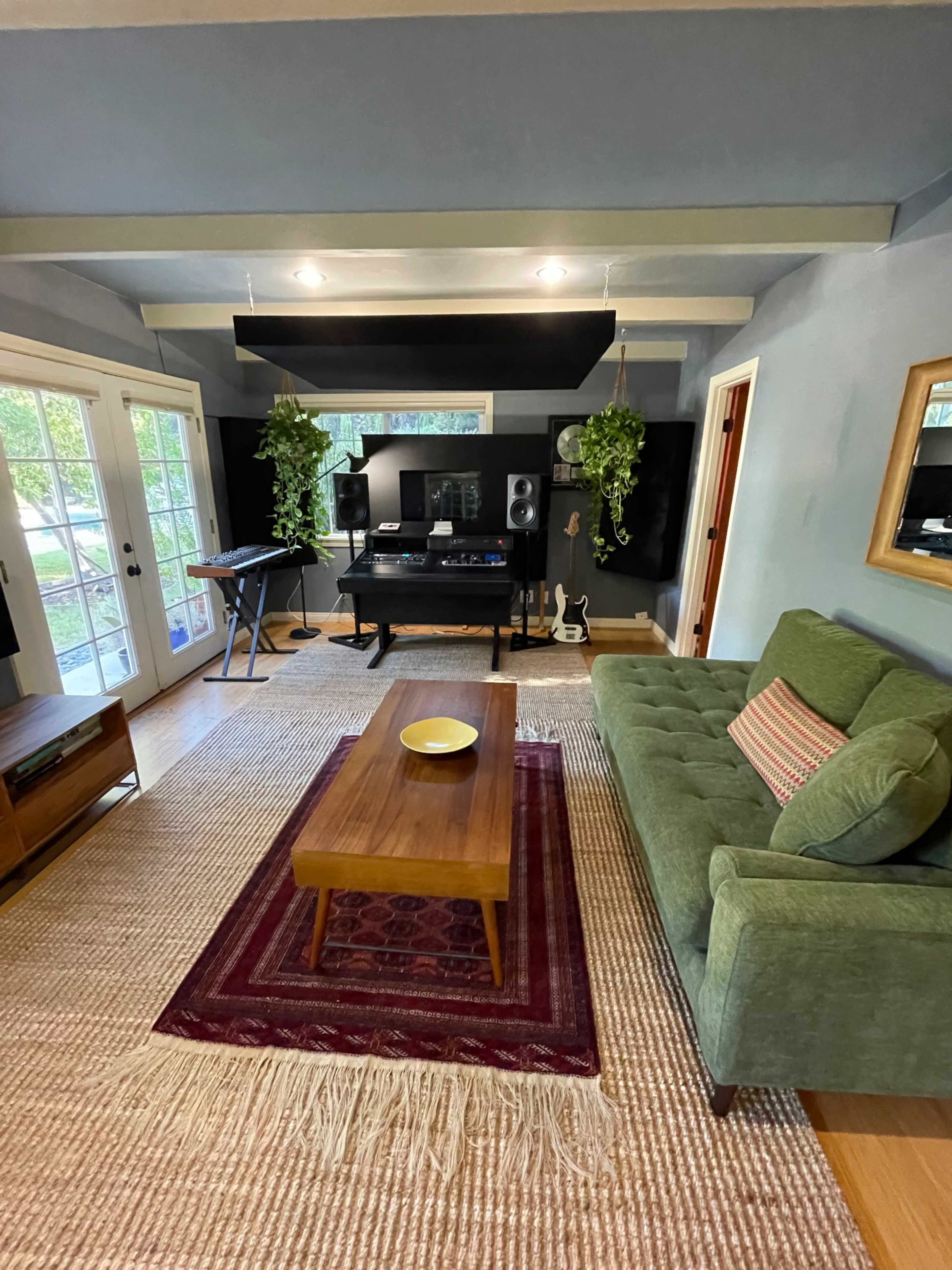 Luxury Recording/Mixing Room in Tropical Garden Image in Northridge, Northridge, CA