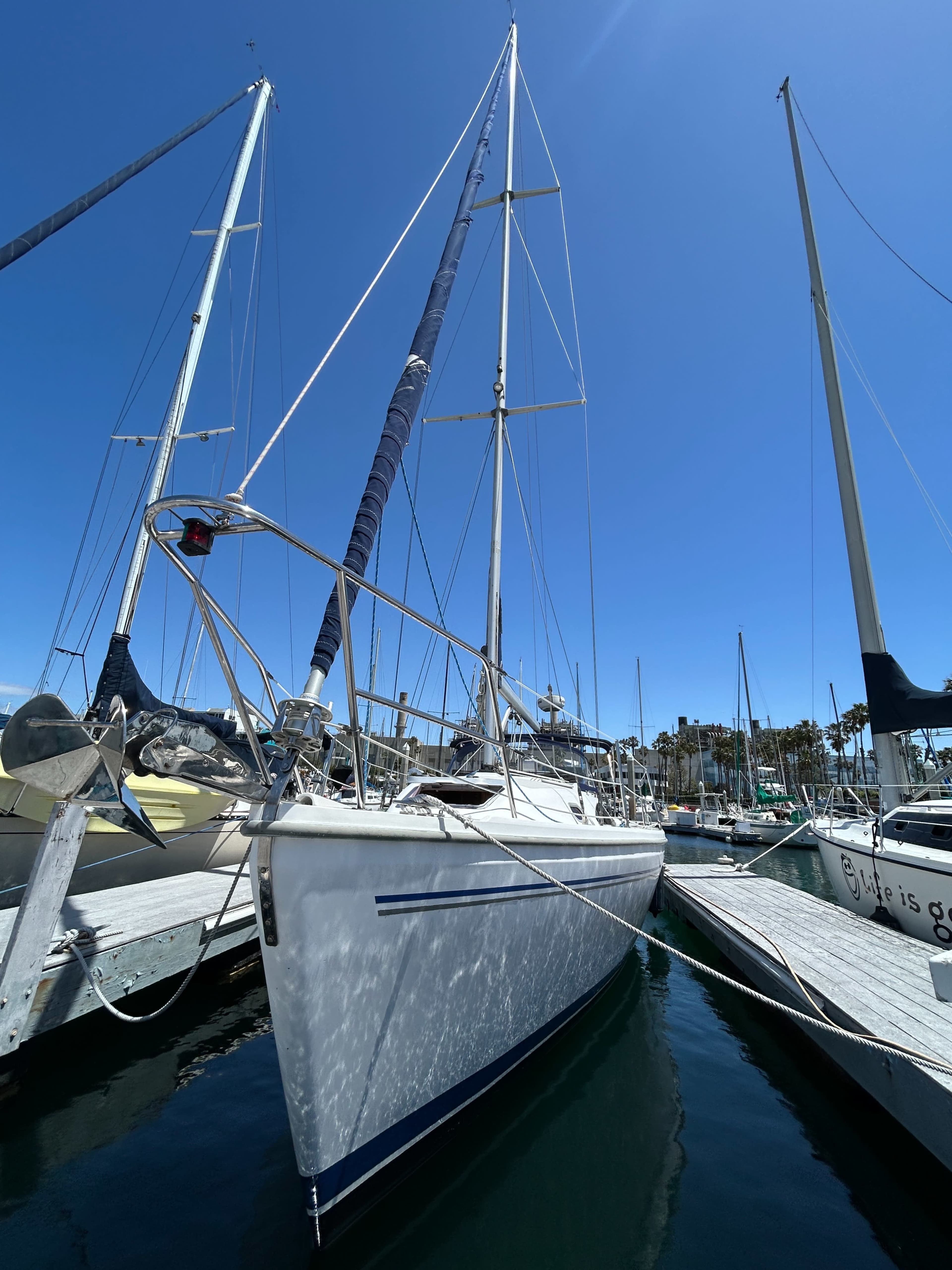 Sailboat for Production in Redondo Beach Image in South Redondo, Redondo Beach, CA 90277, CA