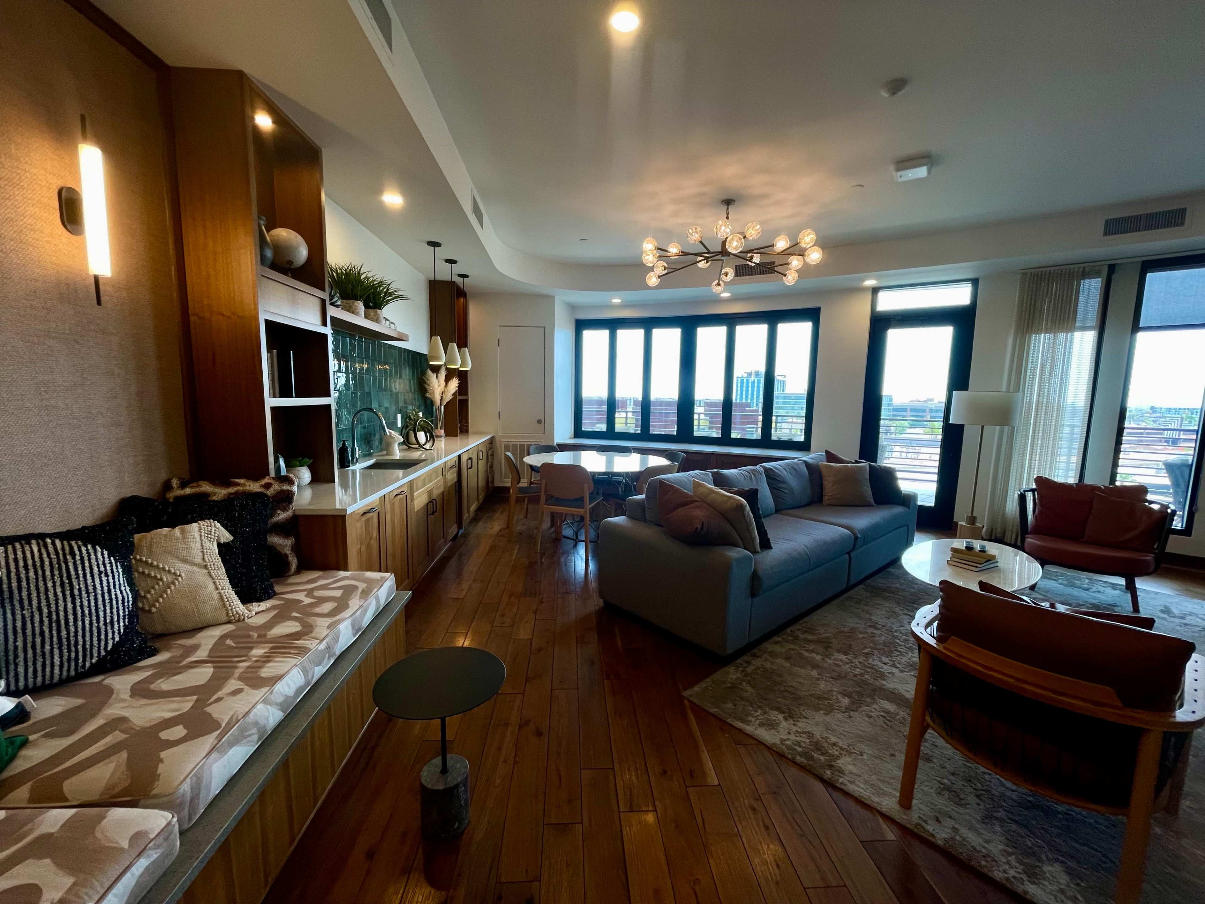 Modern Luxury Lounge with Scenic Views of Old Town Image in Downtown Scottsdale, Scottsdale, AZ