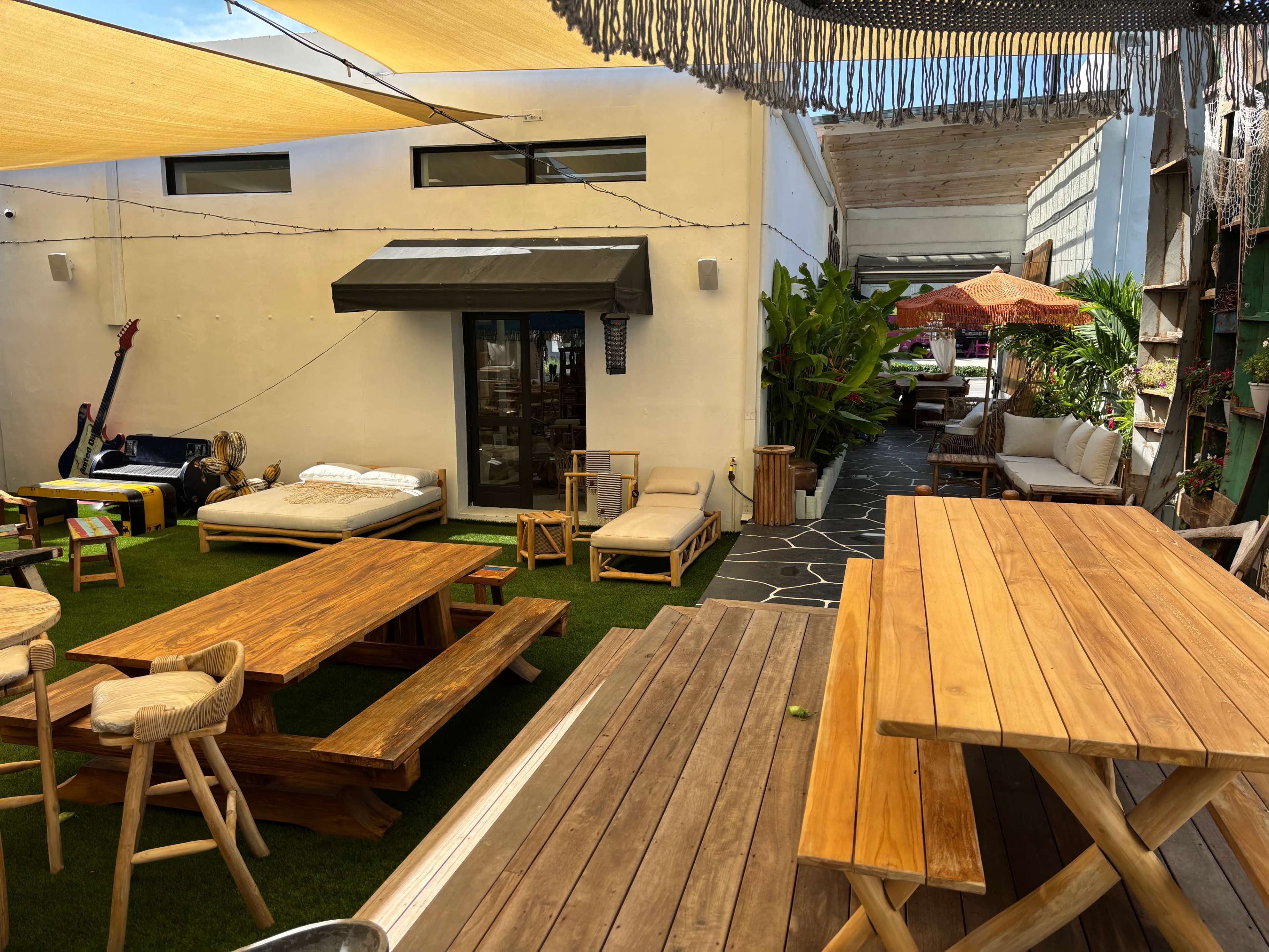 Tropical Showroom in Downtown Miami with Boho Flair (optional: with or without furniture) Image in Wynwood, Miami, FL
