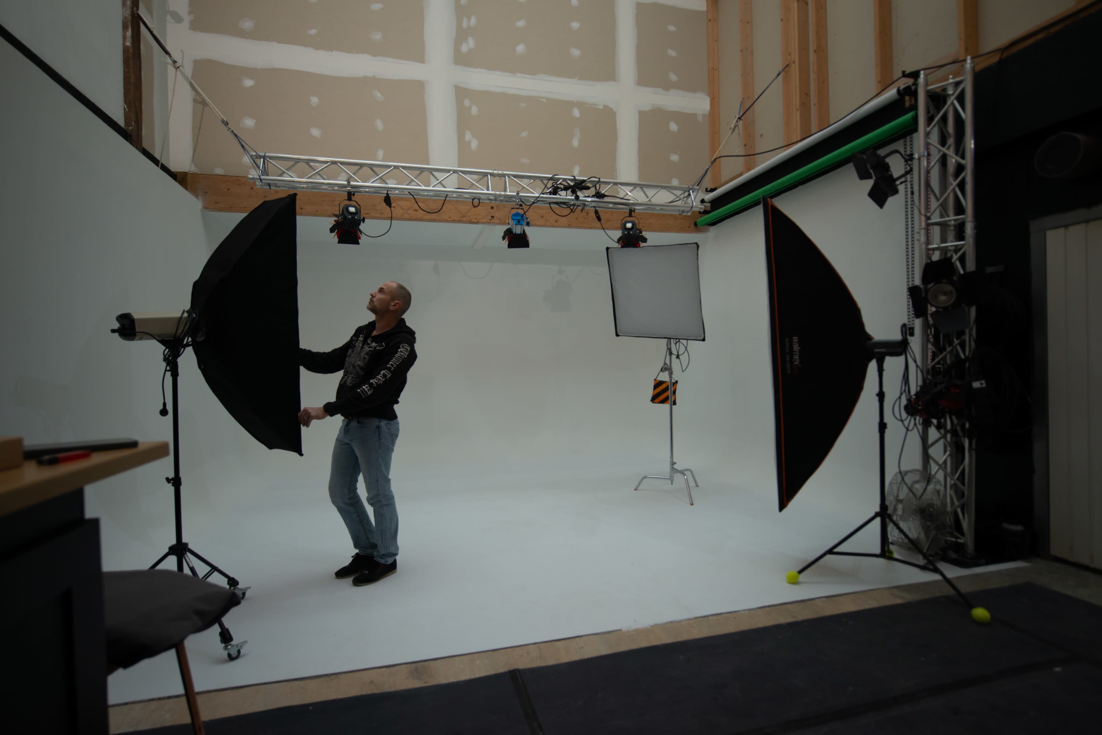 Studio photo vidéo cyclorama + atelier dans les yvelines Image dans , méré, 