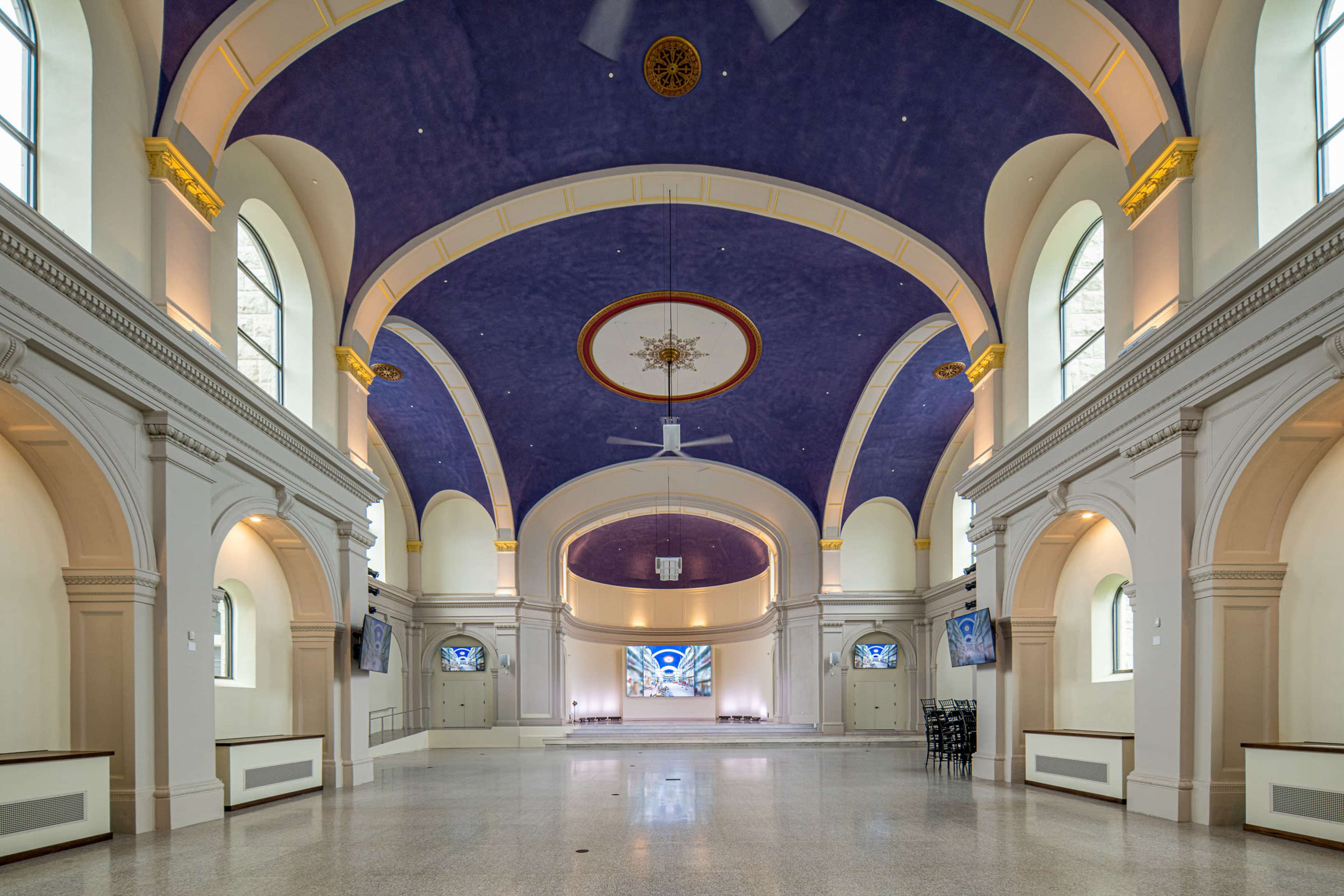 Restored Catholic Church with  Stunning Ceilings & Stained Glass Image in Santa Fe, Kansas City, MO