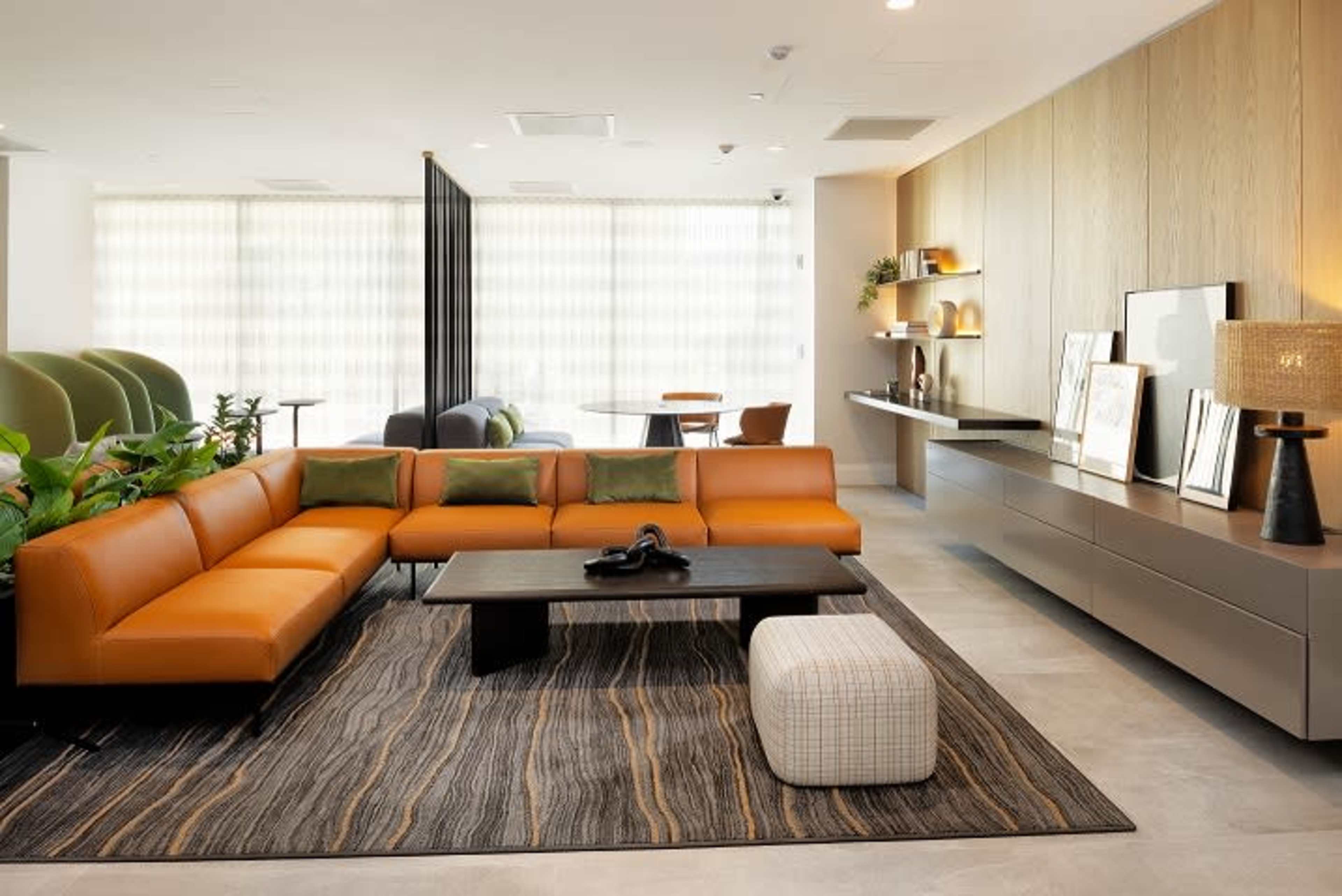 Bright, Spacioius Lounge with Kitchenette.  Perfect for meetings. Image in Back Bay, Boston, MA