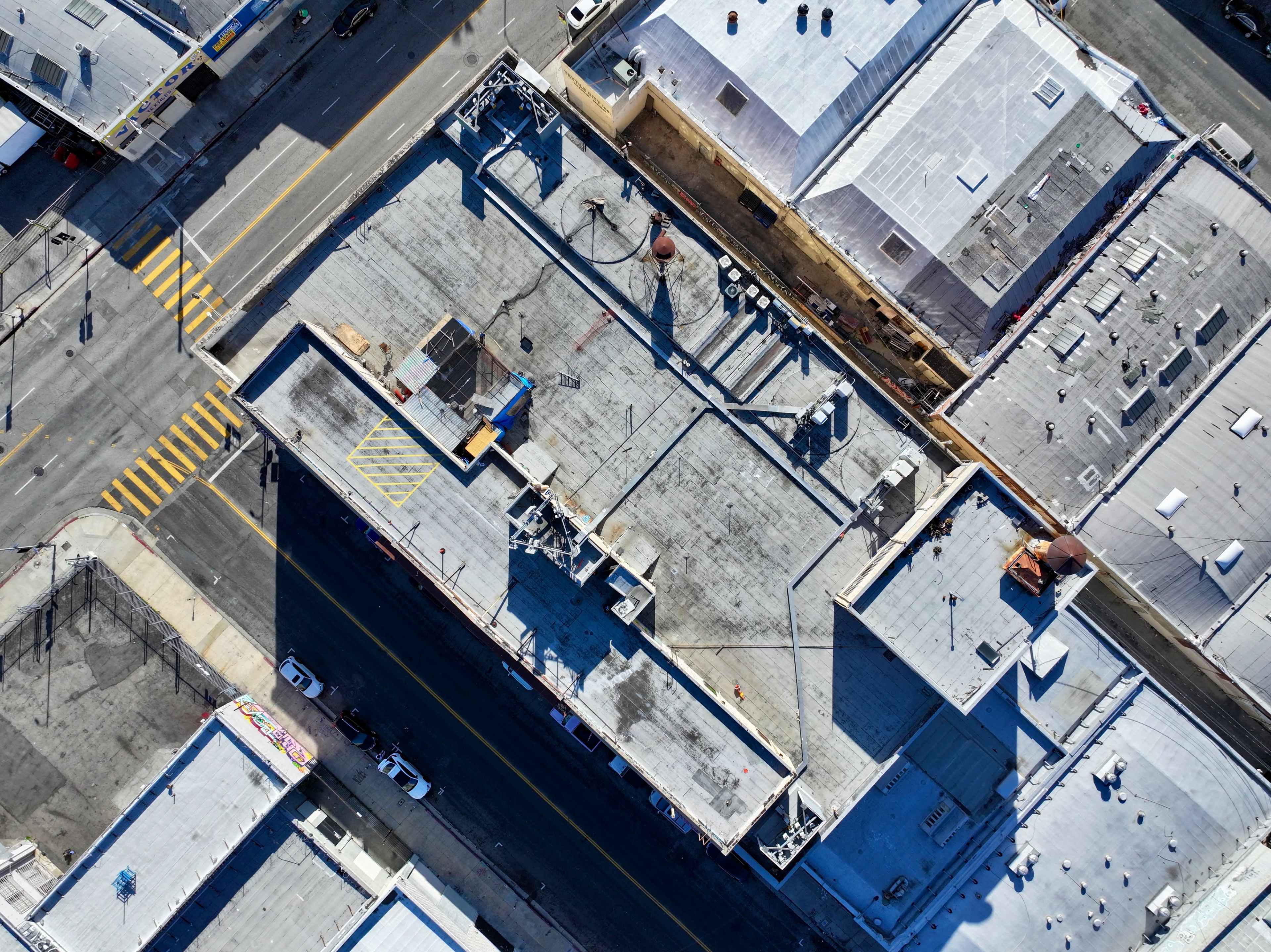 Massive 22,000sqft Skyline Rooftop w/ Uninterrupted Views & Power Outlets Image in Central LA, Los Angeles, CA