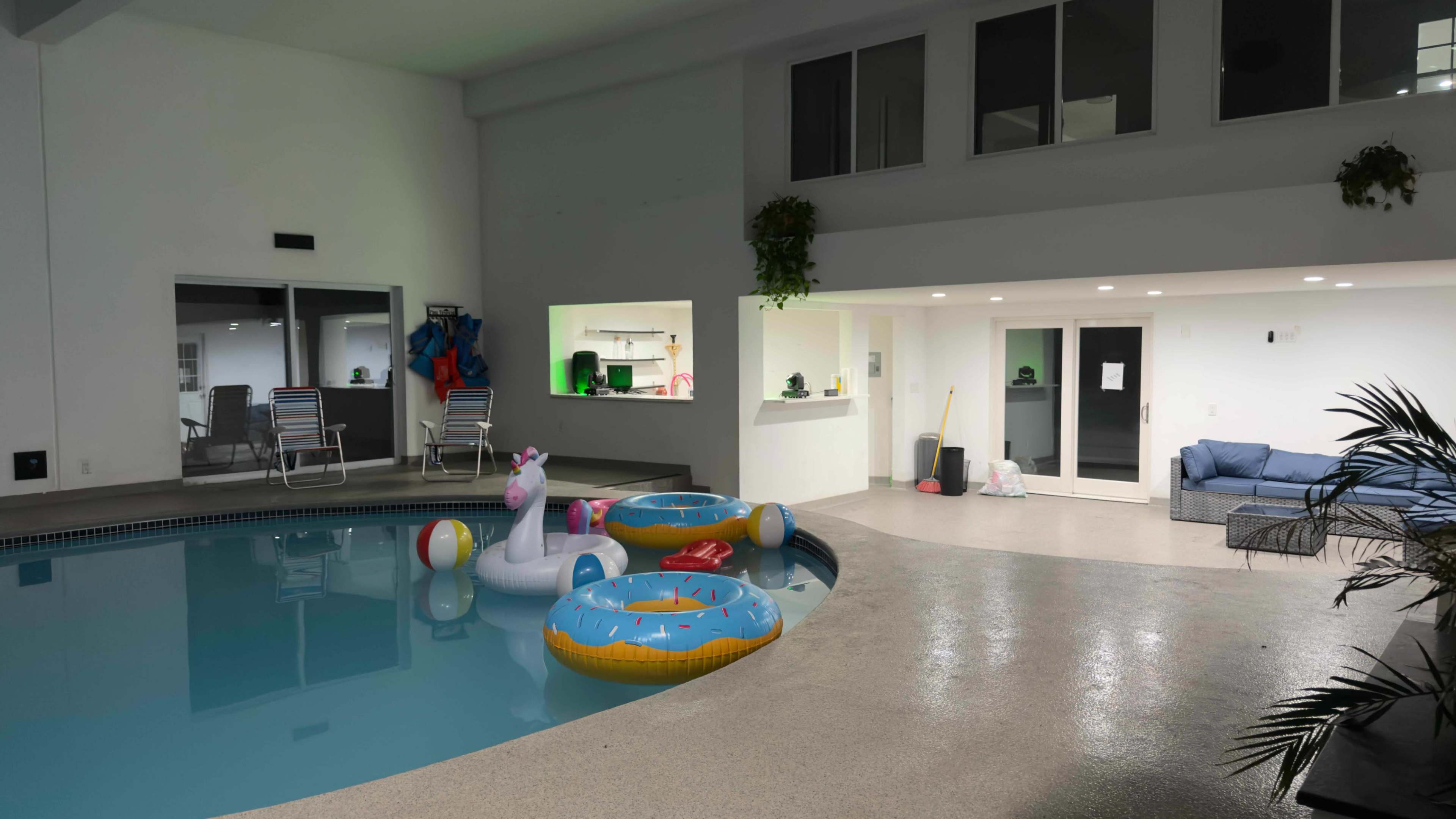 Resort-Style Indoor Pool Set for Film & Photo Image in East Hartford, East Hartford, CT