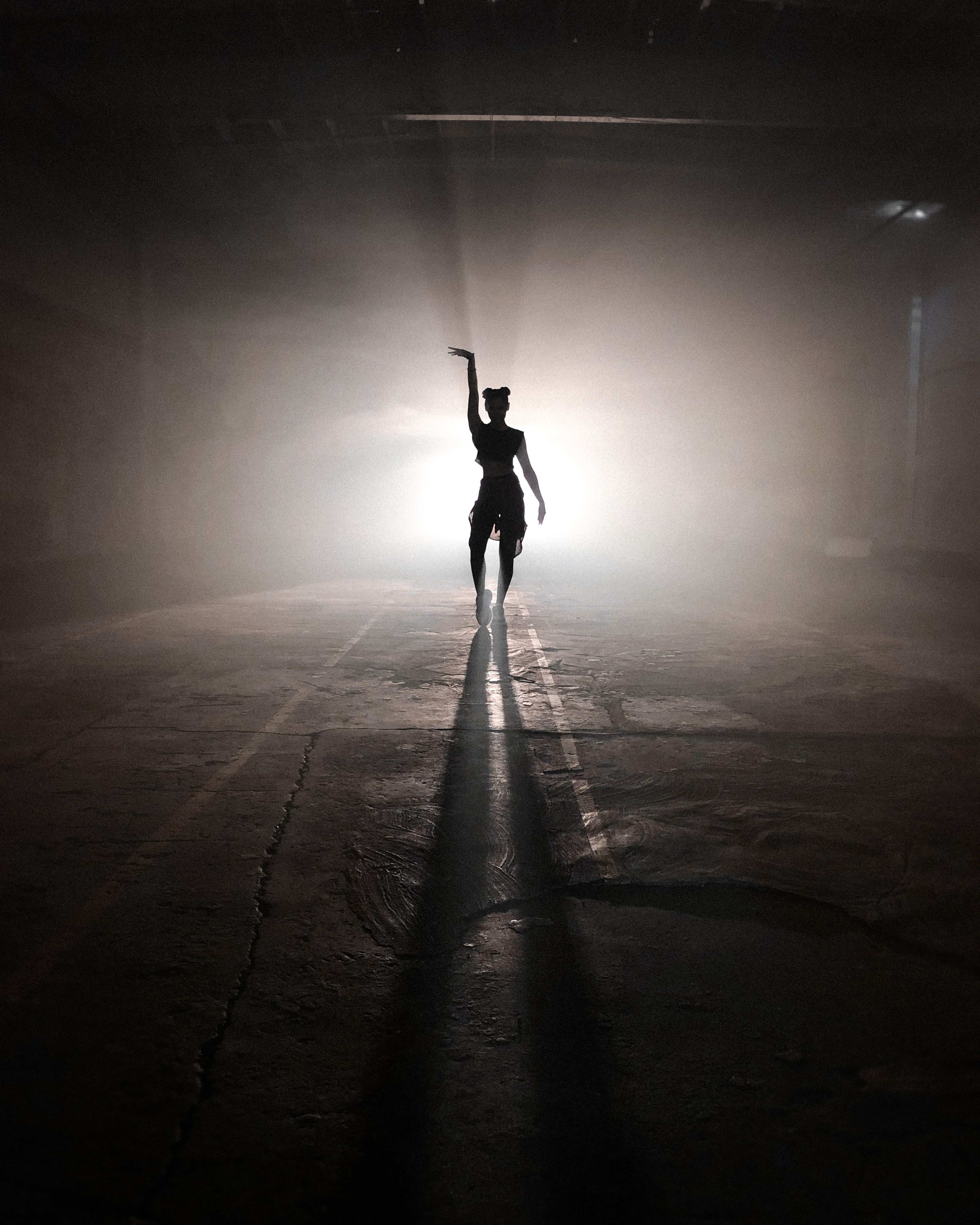 Dance music video shoot