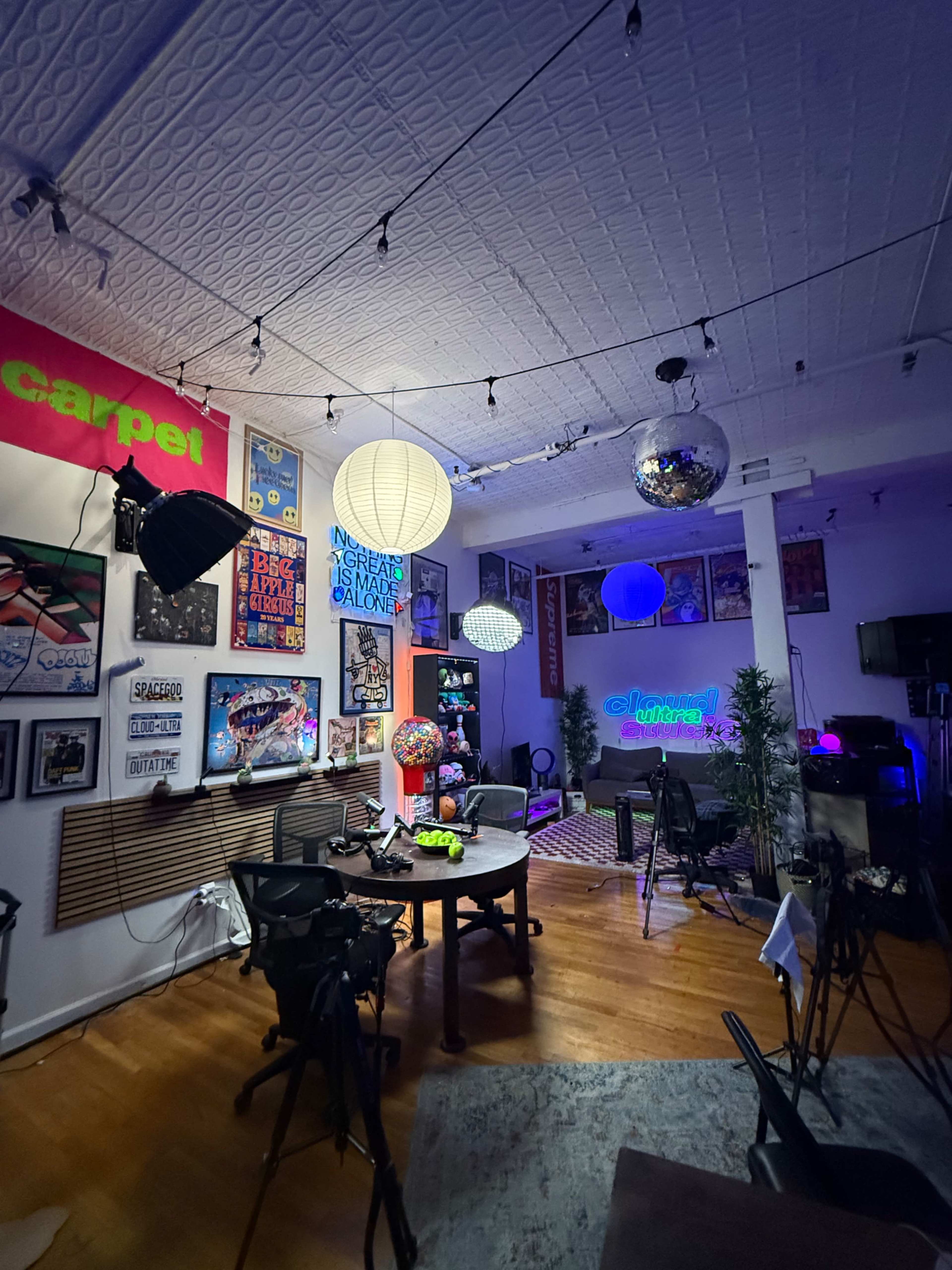 Eclectic Podcast Studio in East Williamsburg Image in East Williamsburg, Brooklyn, NY