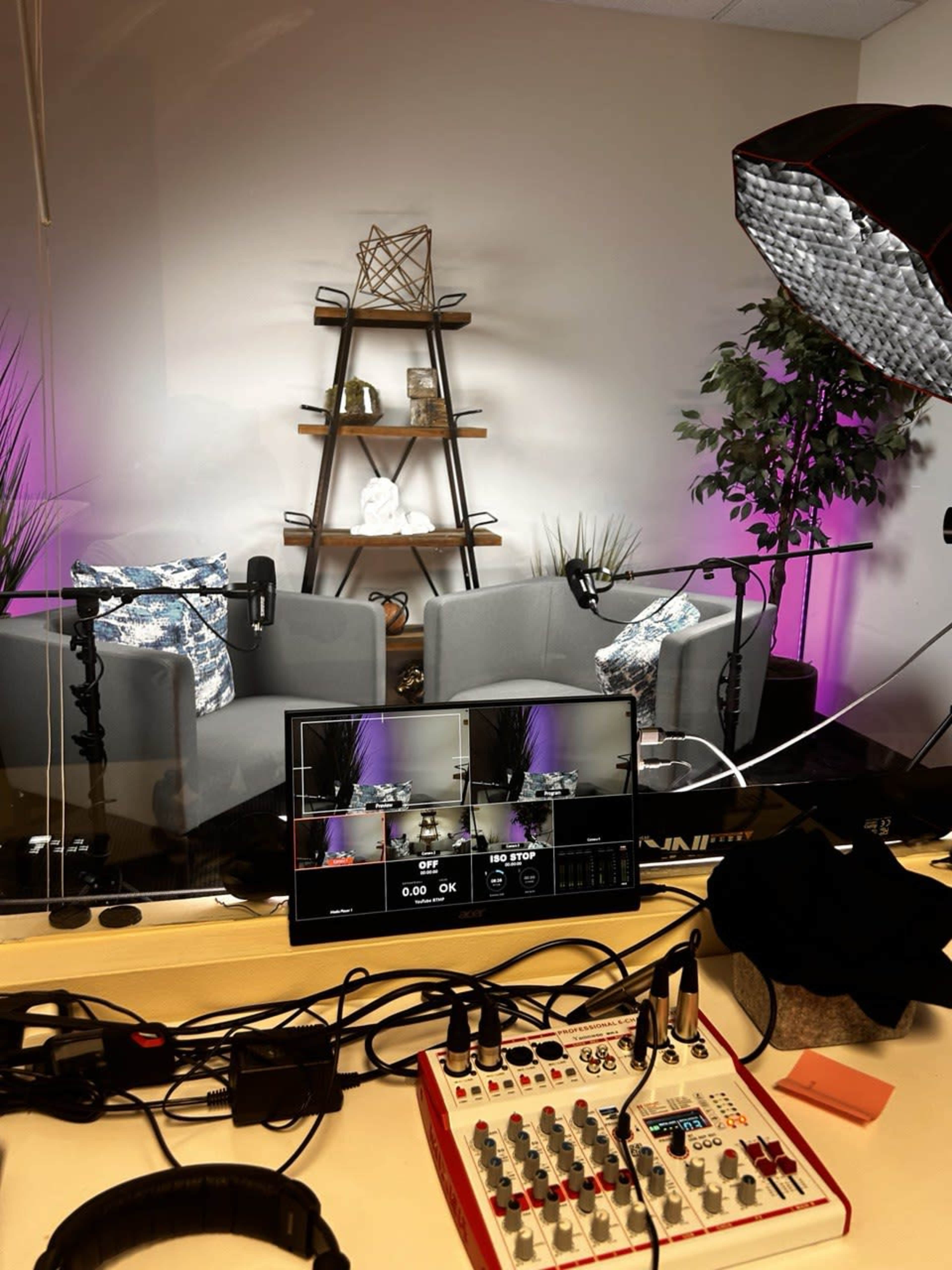 Turnkey Podcast Studio in Prime Las Vegas Location Image in Paradise, las vegas, NV