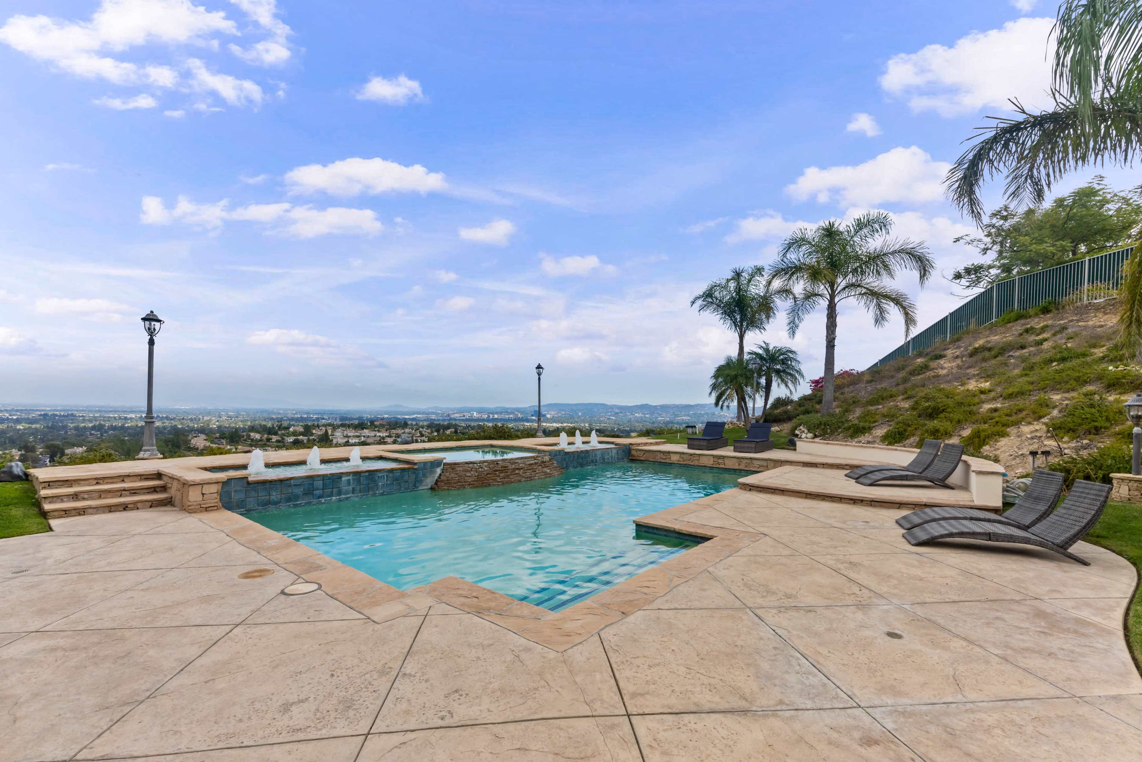 Modern Home with Spectacular Panoramic Views- Pool n Jacuzzi Image in West Hills, West Hills, CA
