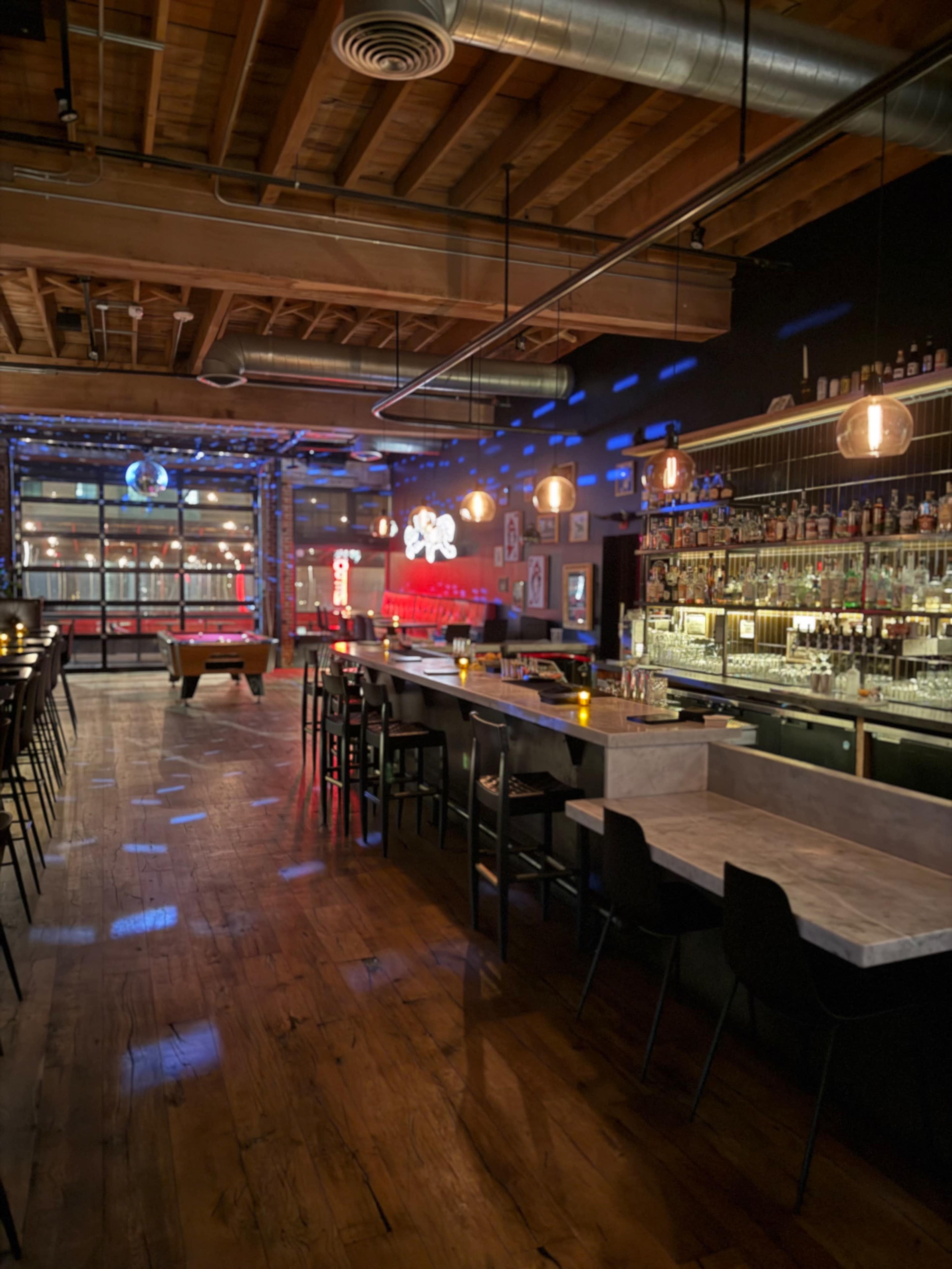 Swanky cocktail lounge and club with vintage charm. Image in Southeast Portland, Portland, OR