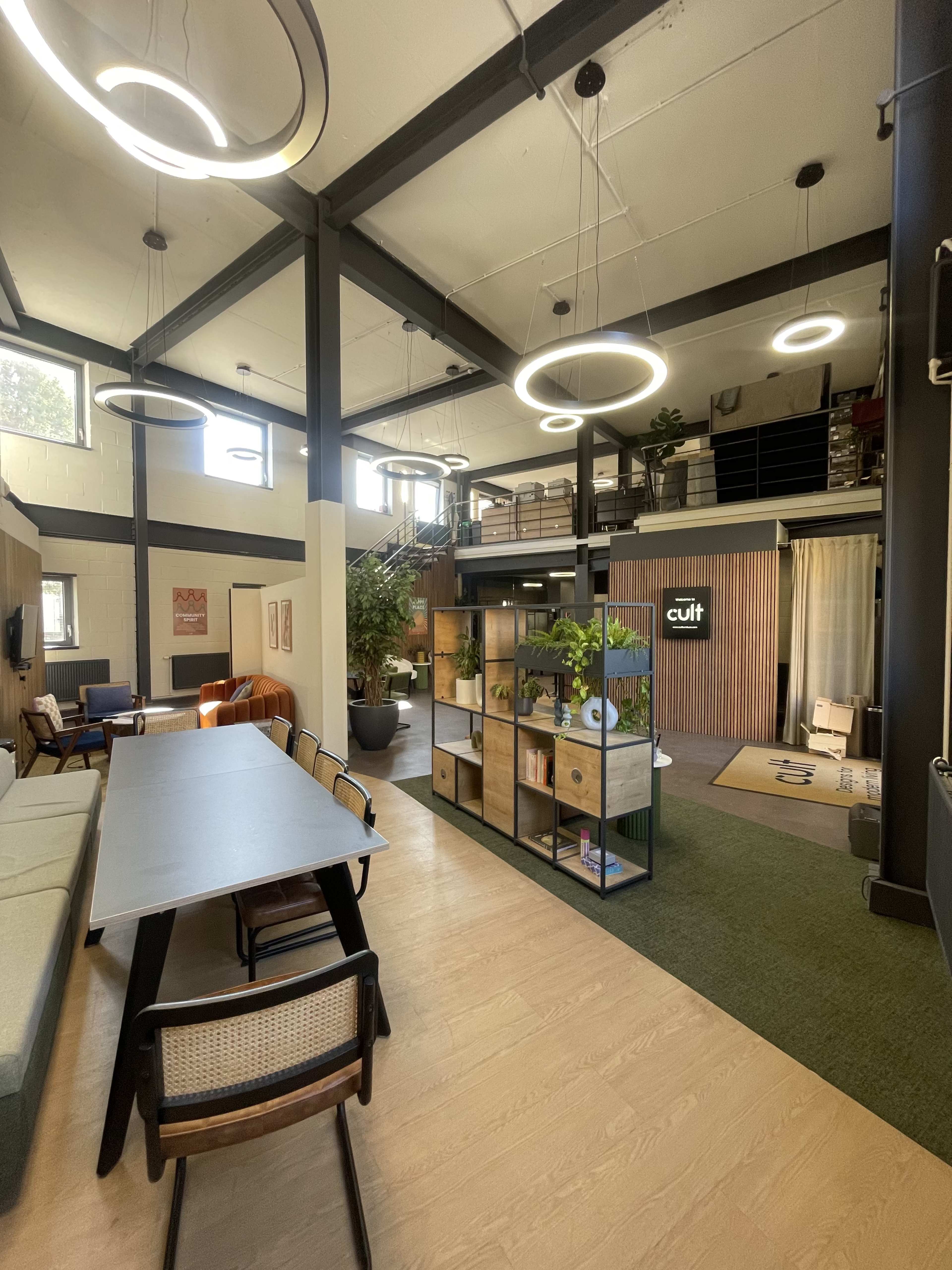 Office lobby with breakout areas & kitchen Image in Lambeth, London, ENG