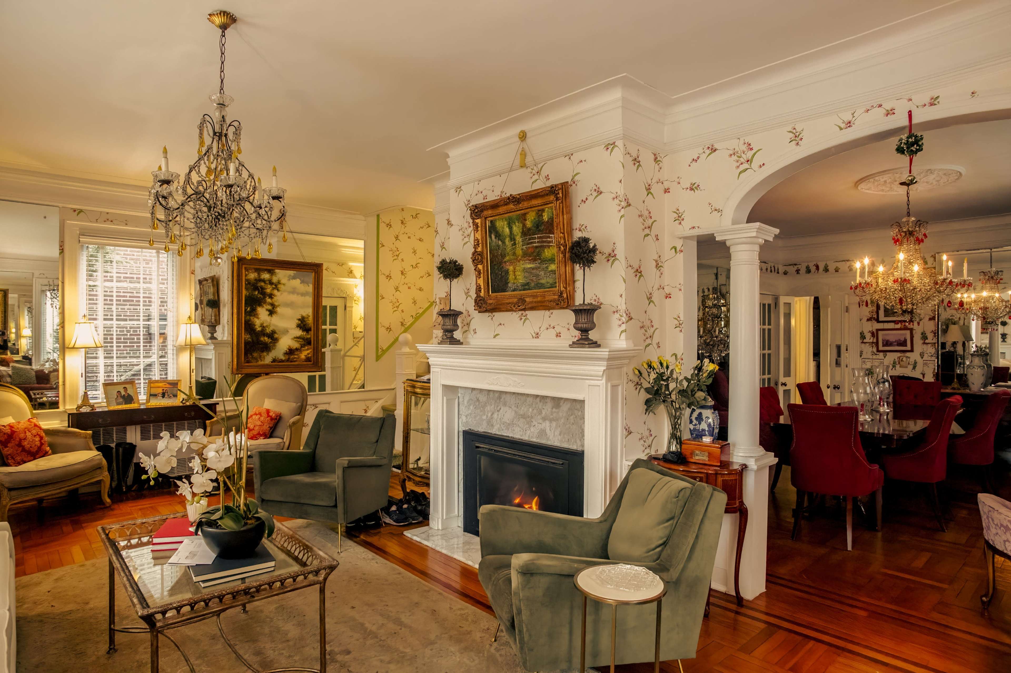 Modern Furnished Mansion with Grand Rooms & Sleek Antique Design Image in Bay Ridge, Brooklyn, NY