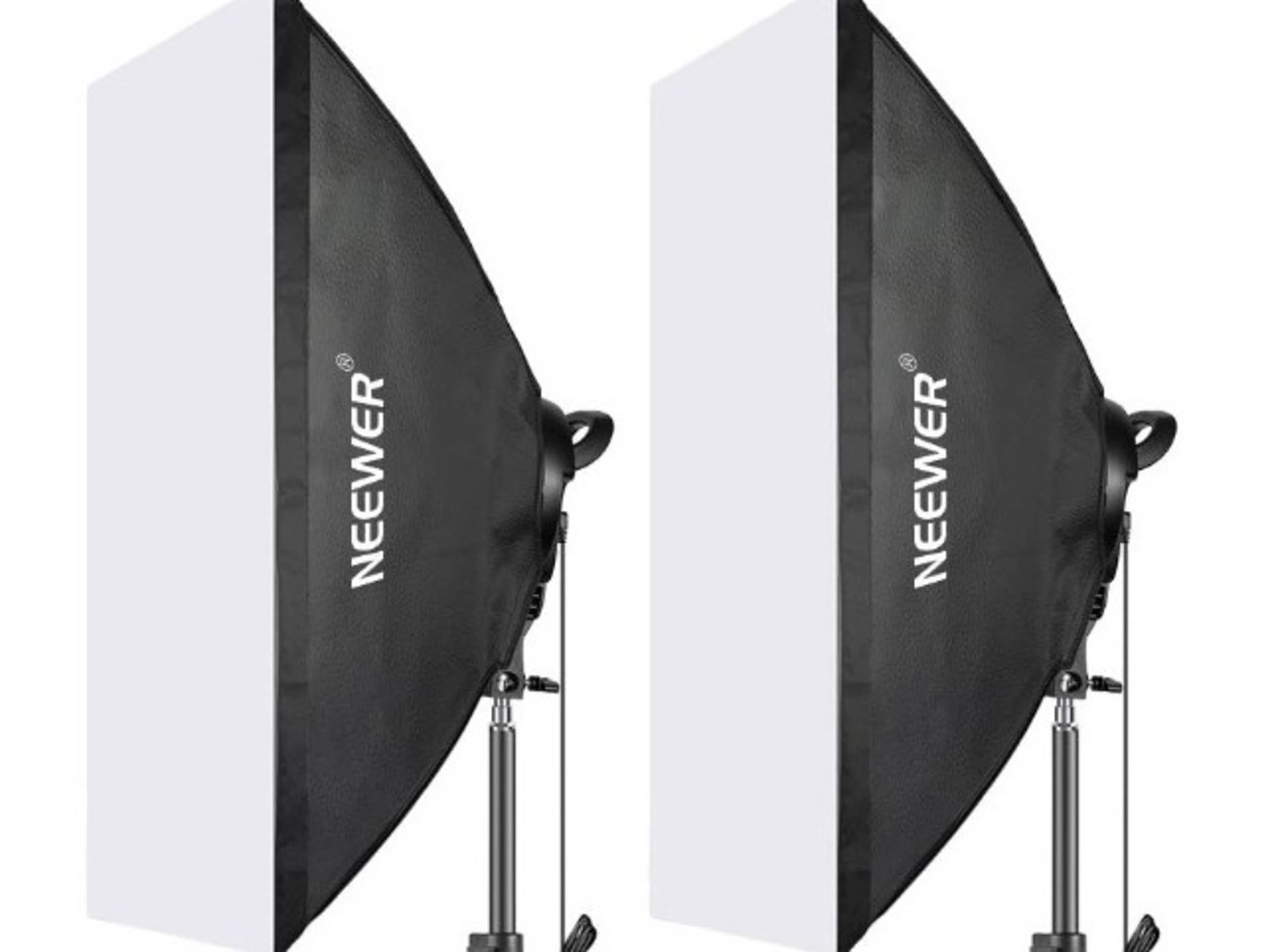 2 24"x 24" Softbox Continuous Lighting