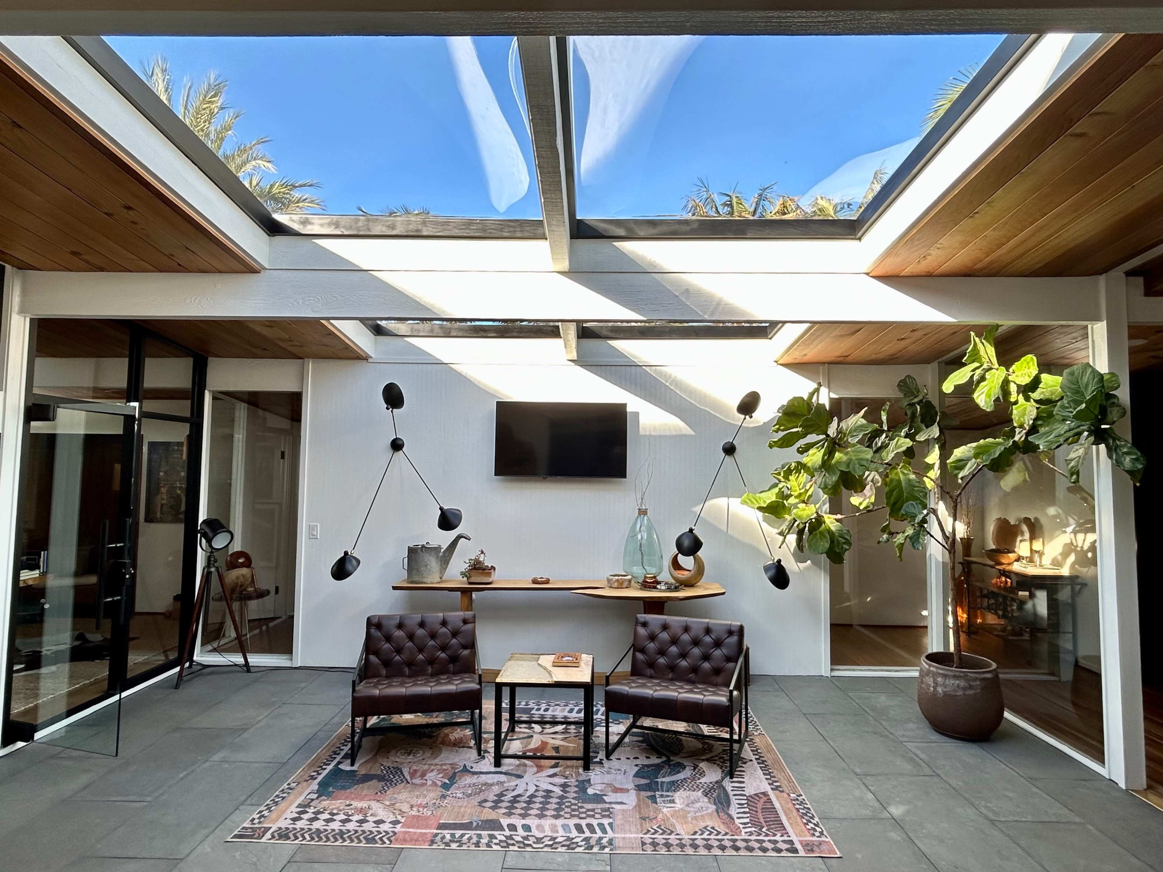 Mid‑Century Modern Eichler Home | Natural Light Production & Lifestyle Studio Image in Orange, Orange, CA