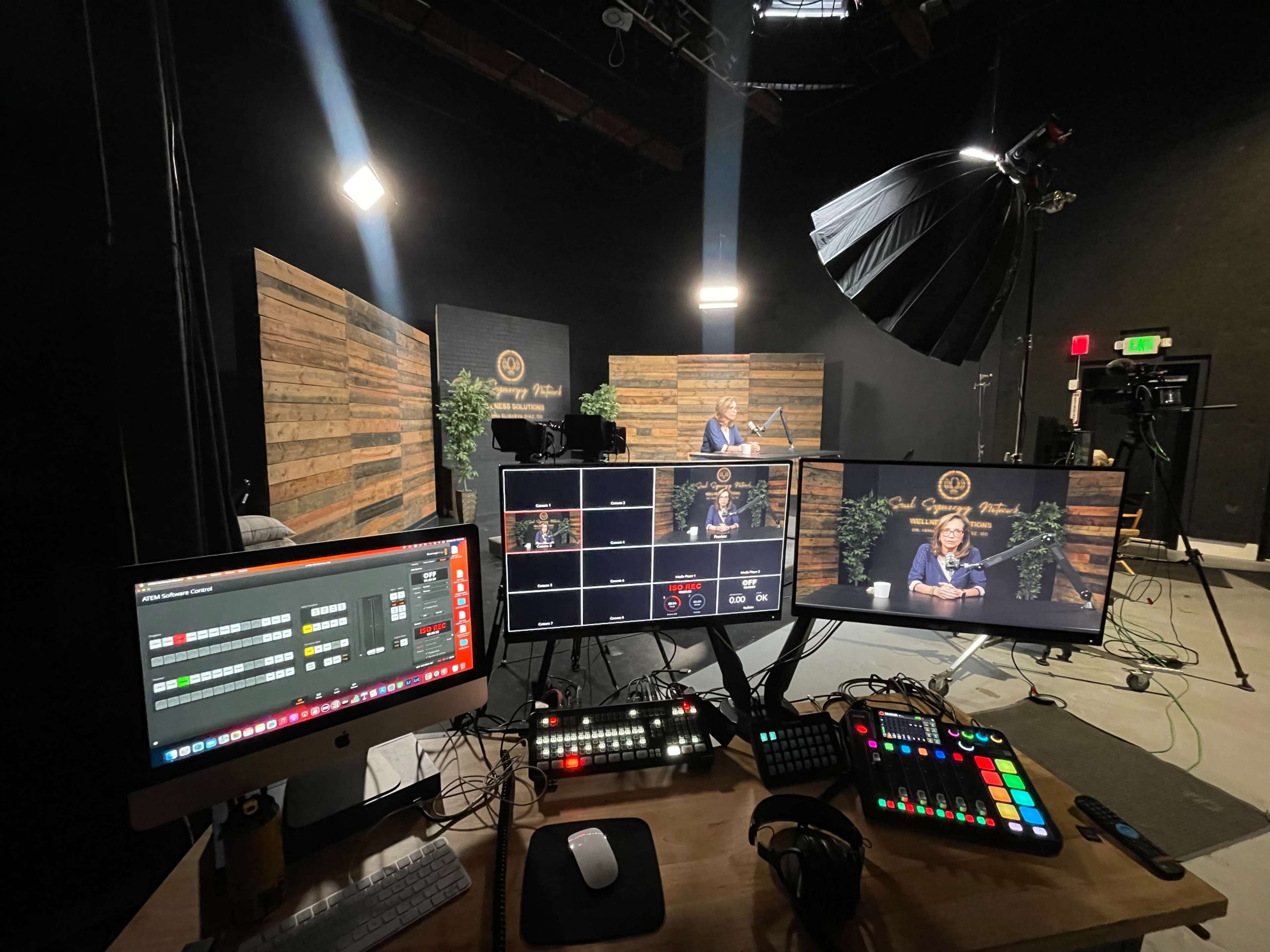 Professional Video Podcast Studio Image in Azusa, Azusa, CA