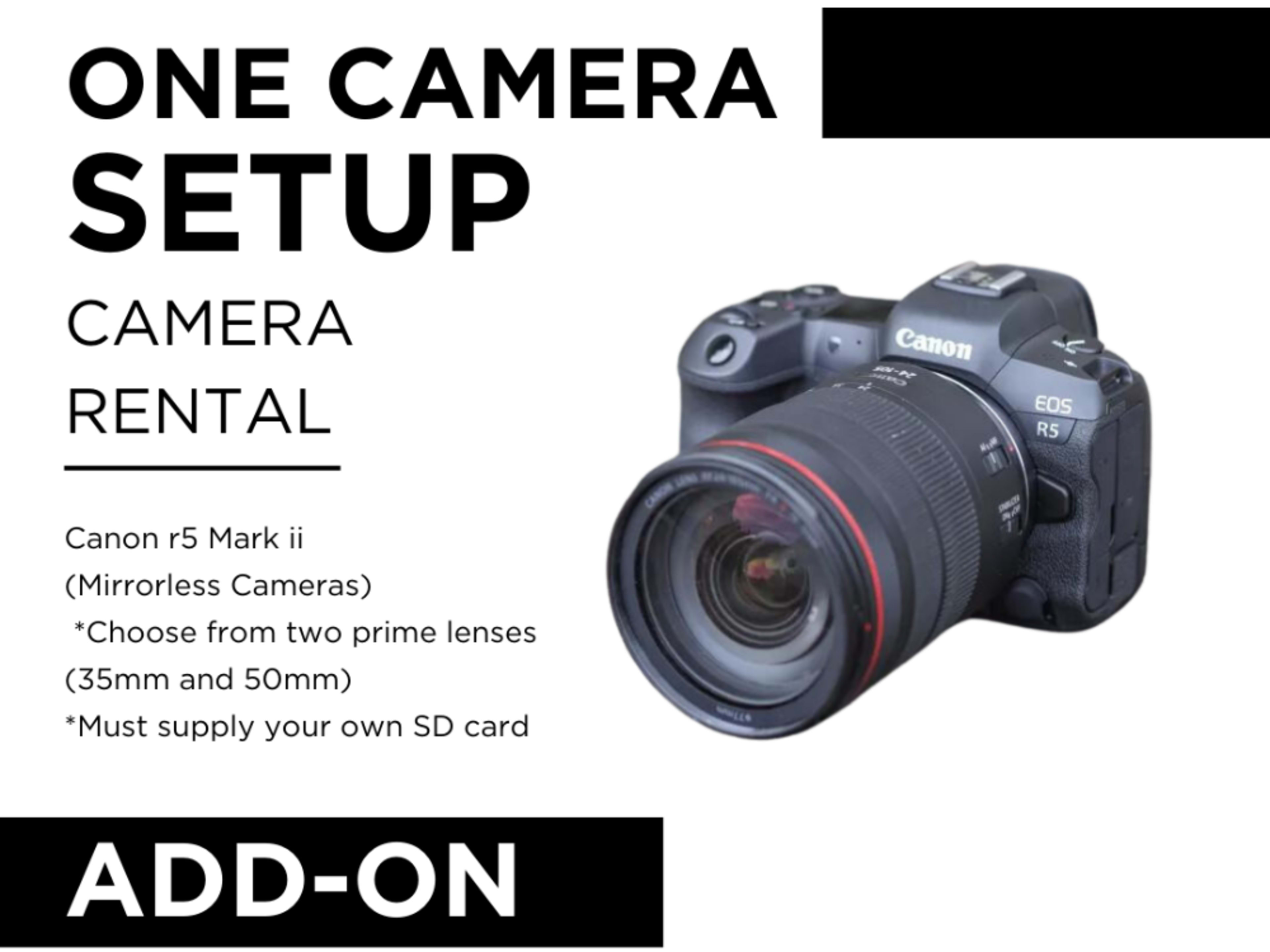 One Camera Setup 