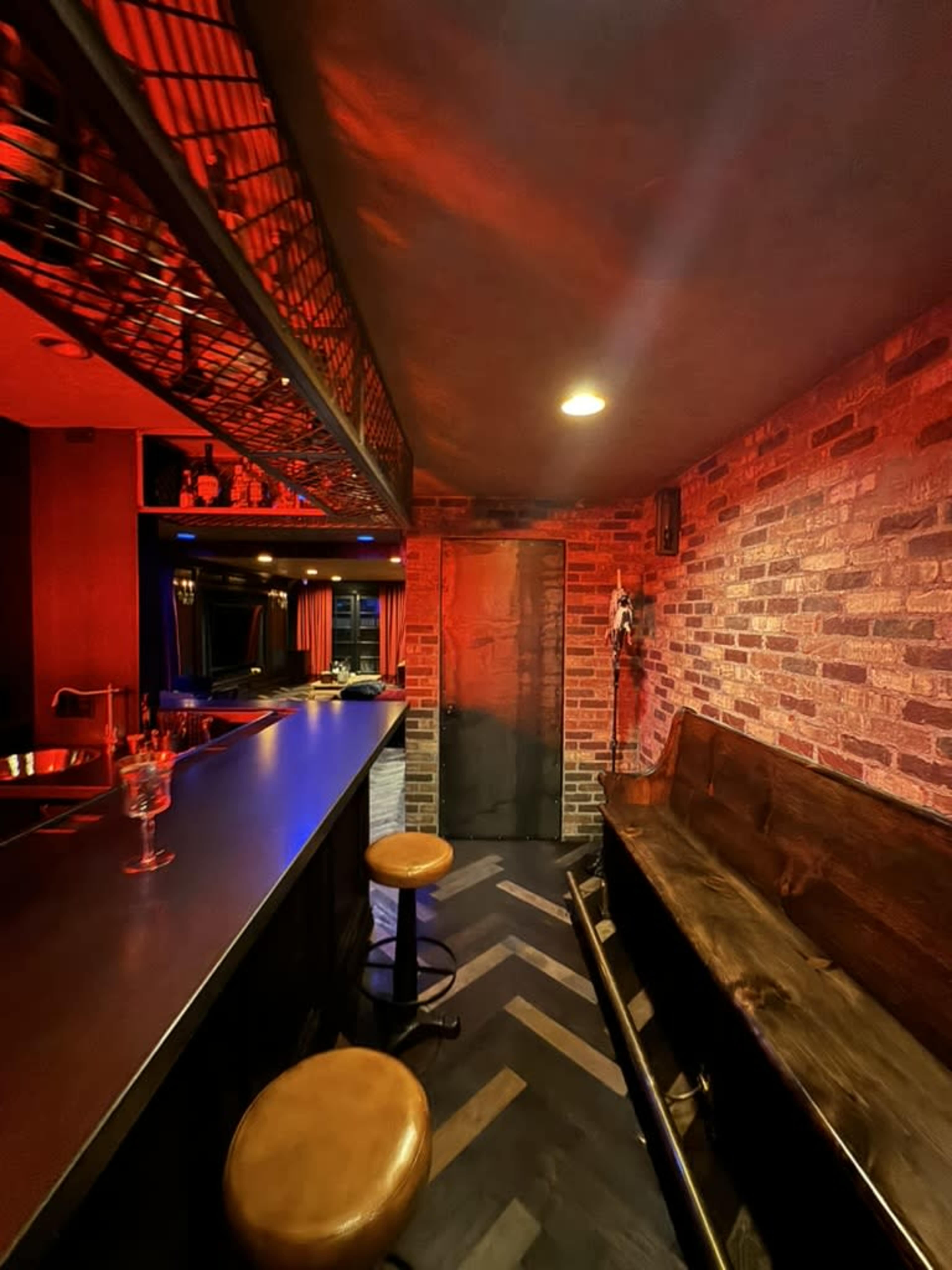 Twin Peaks Inspired Bar, Media Room, Bordello Poker Lounge Image in Los Feliz, Los Angeles, CA