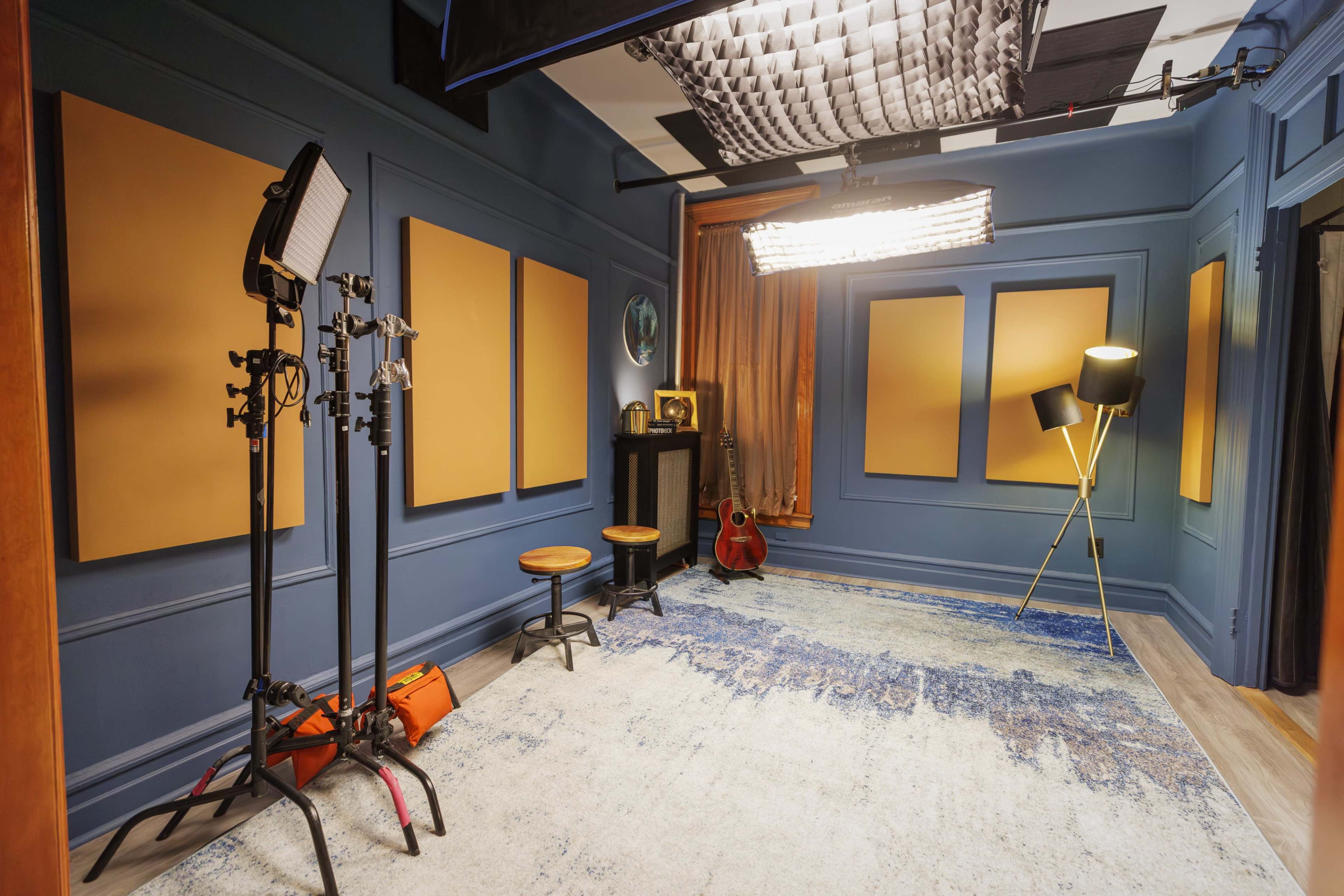 All-In-One Music, Photo, & Video Studio with Pre-Rigged Lighting Image in Sunset Park, Brooklyn, NY