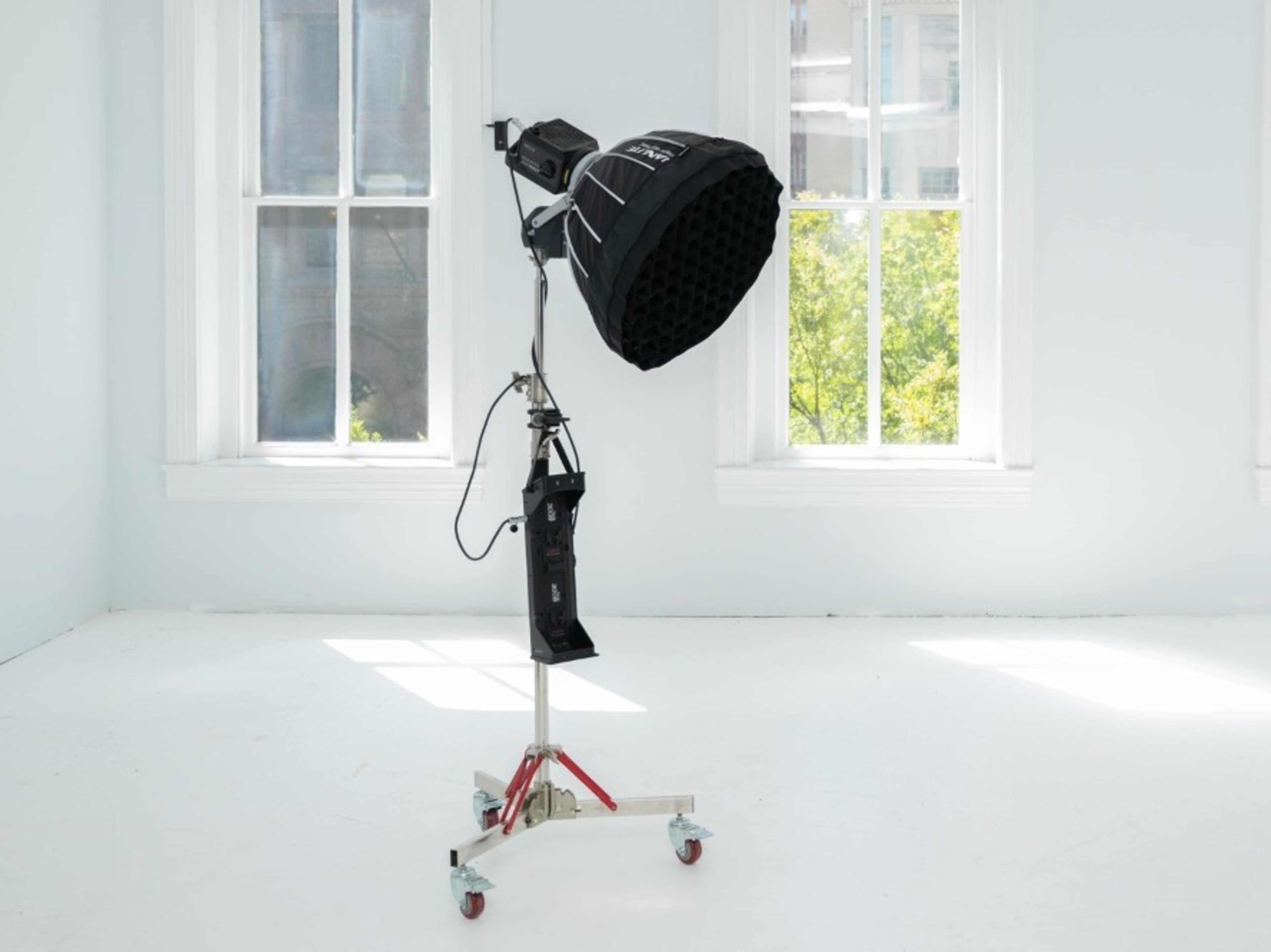 Nanlite 300B Bi-Color LED 30" Octa, Grid, and Stan