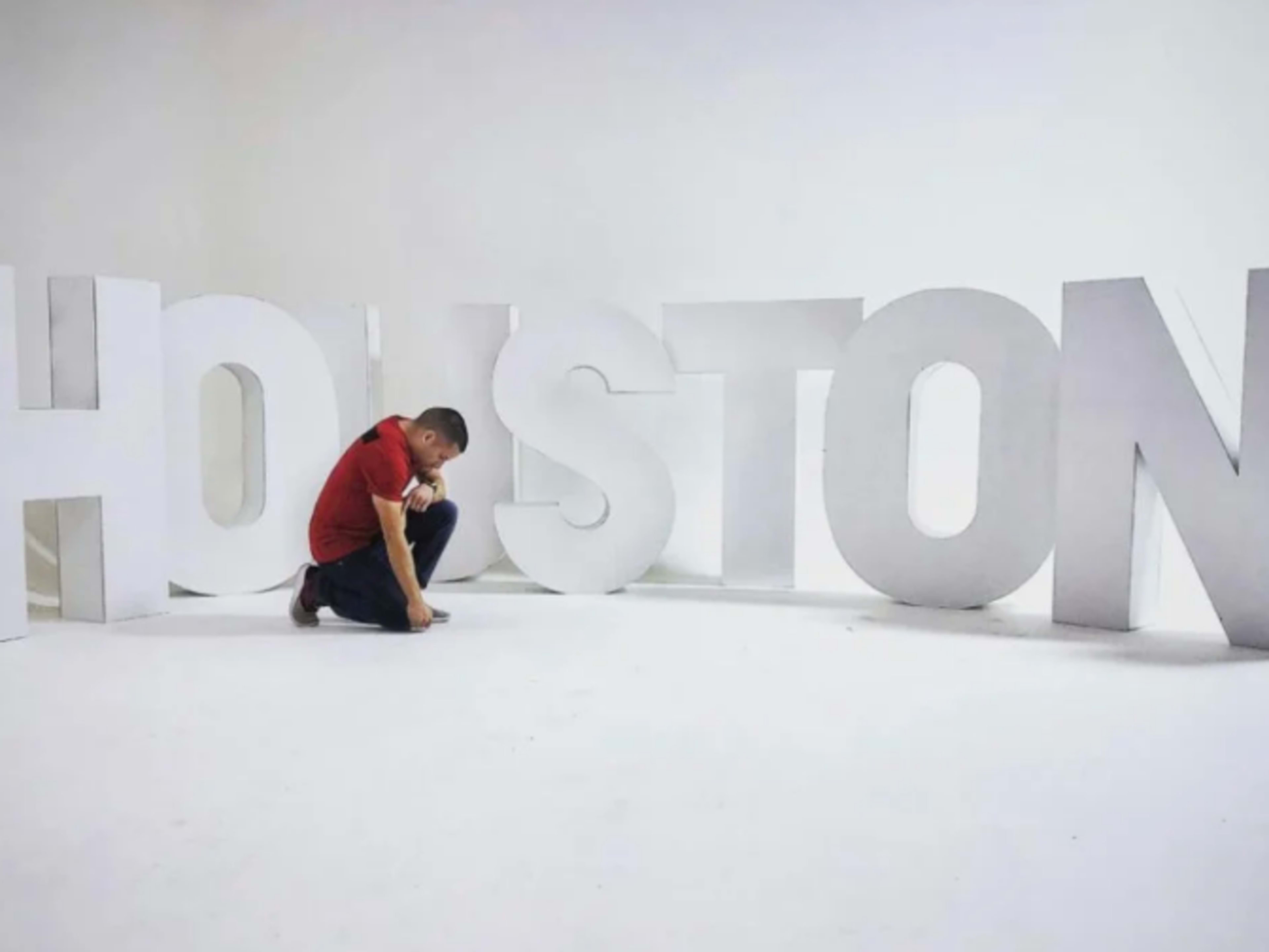 Houston Giant letters