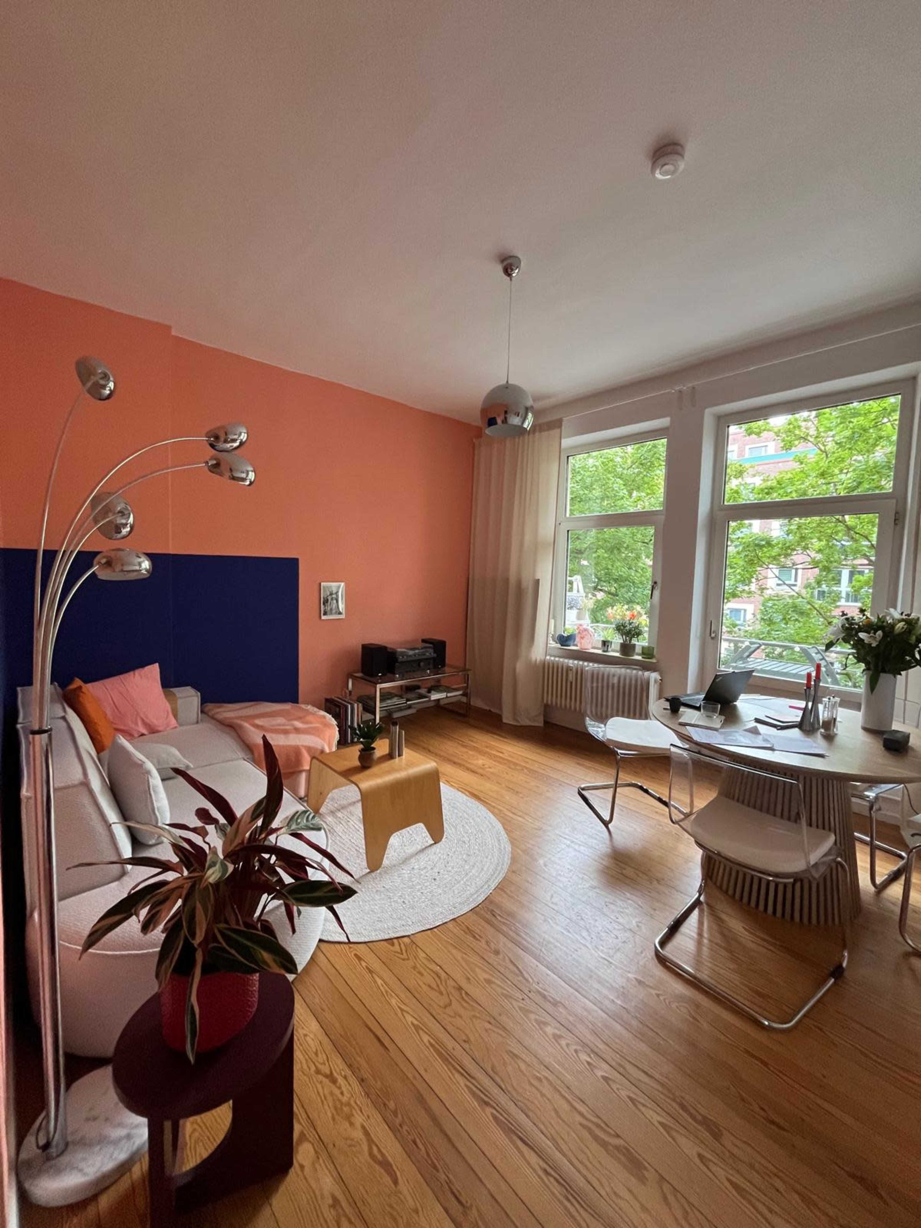 Stylische Altbau Wohnung mit grünem Innenhof Image in Ottensen, Hamburg