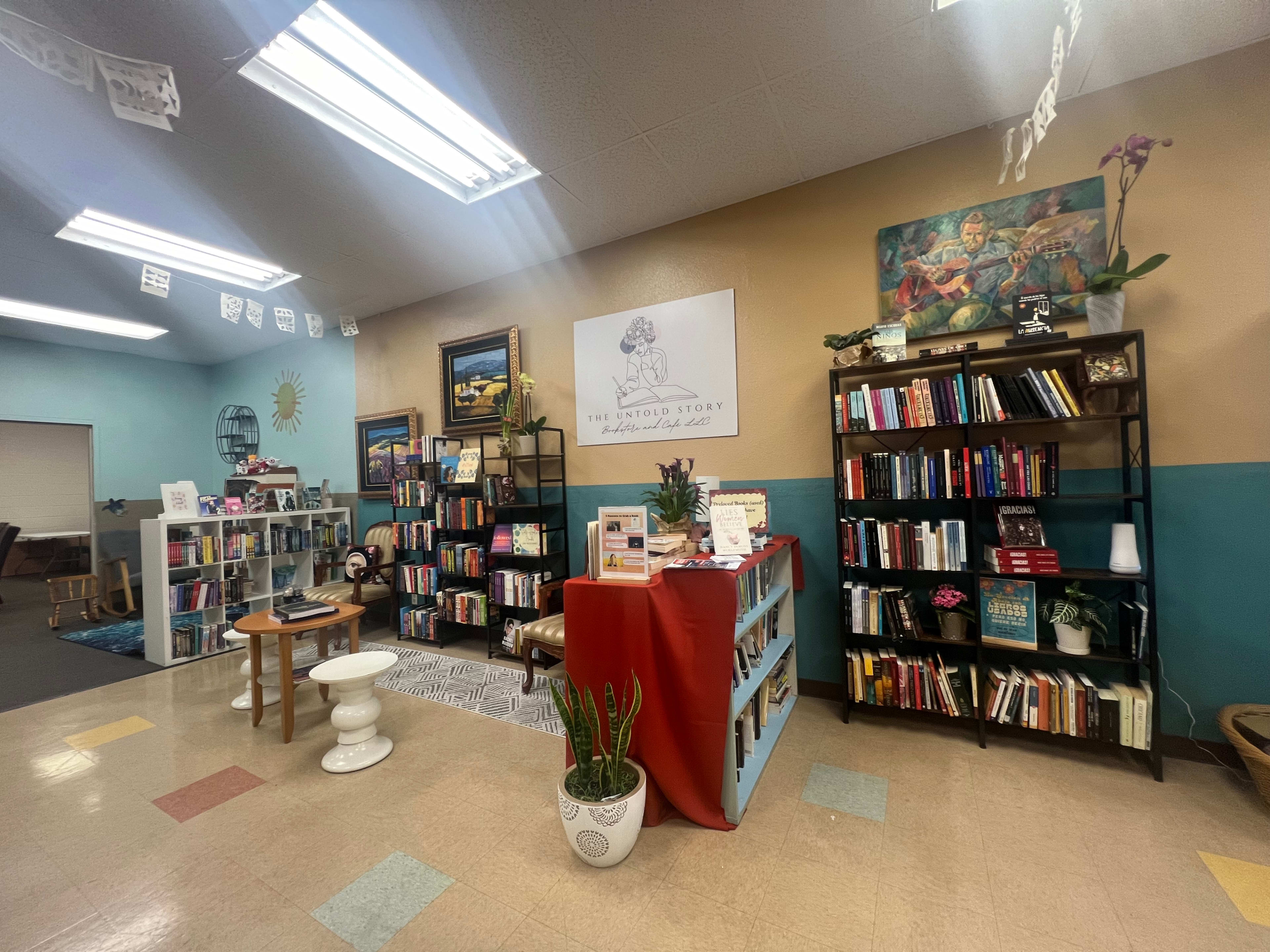 Bookstore in beautiful rustic brick building with plenty of space for small meetings or workshops. Image in Northwest Anaheim, Anaheim, CA