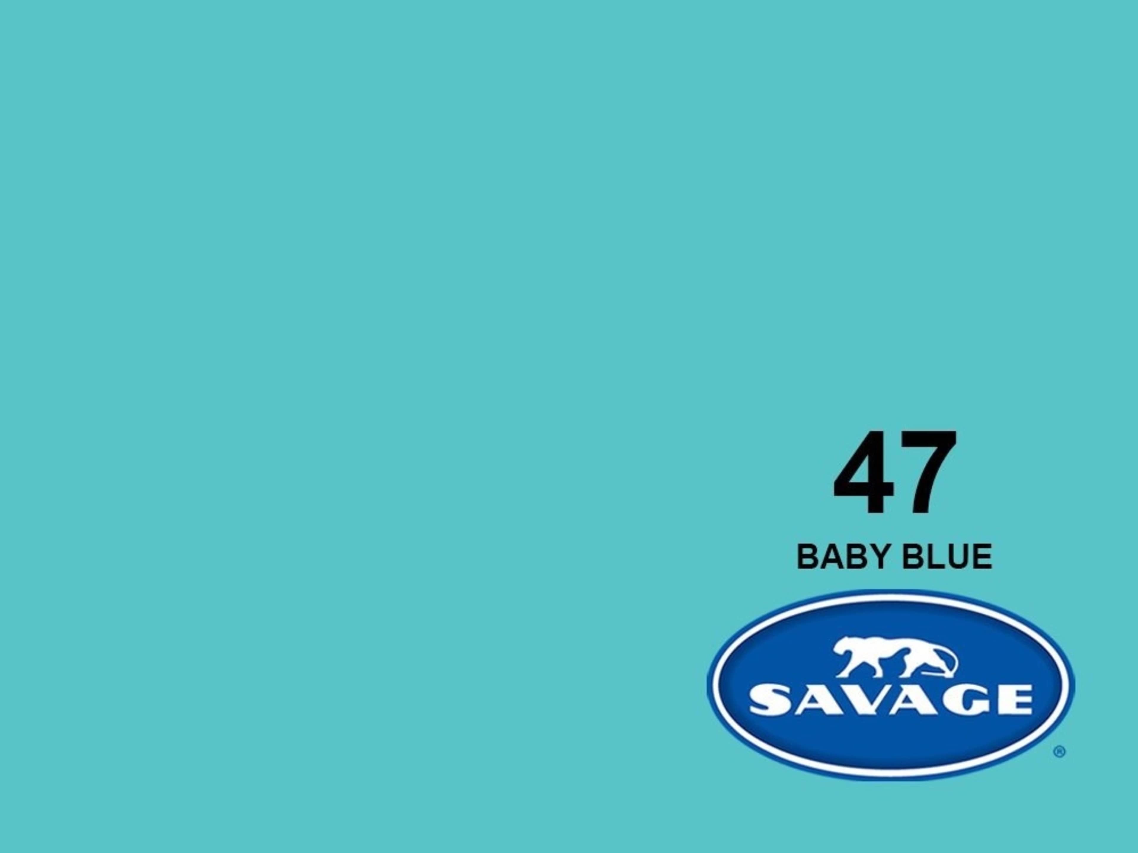 Baby Blue - 86" Wide Background Paper