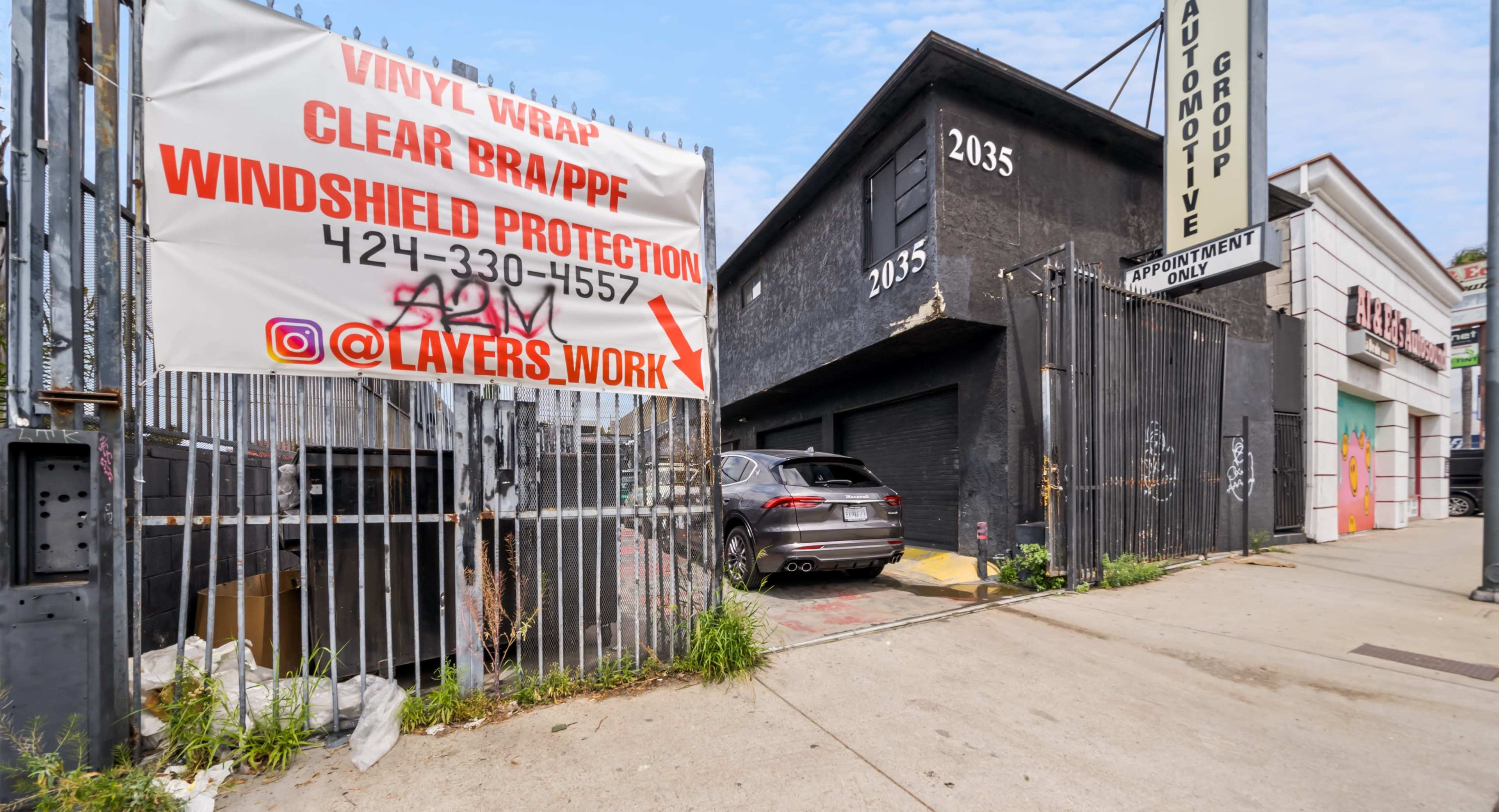 INDUSTRIAL AUTO BODY SHOP – GRIT MEETS STYLE Image in Central LA, Los Angeles, CA