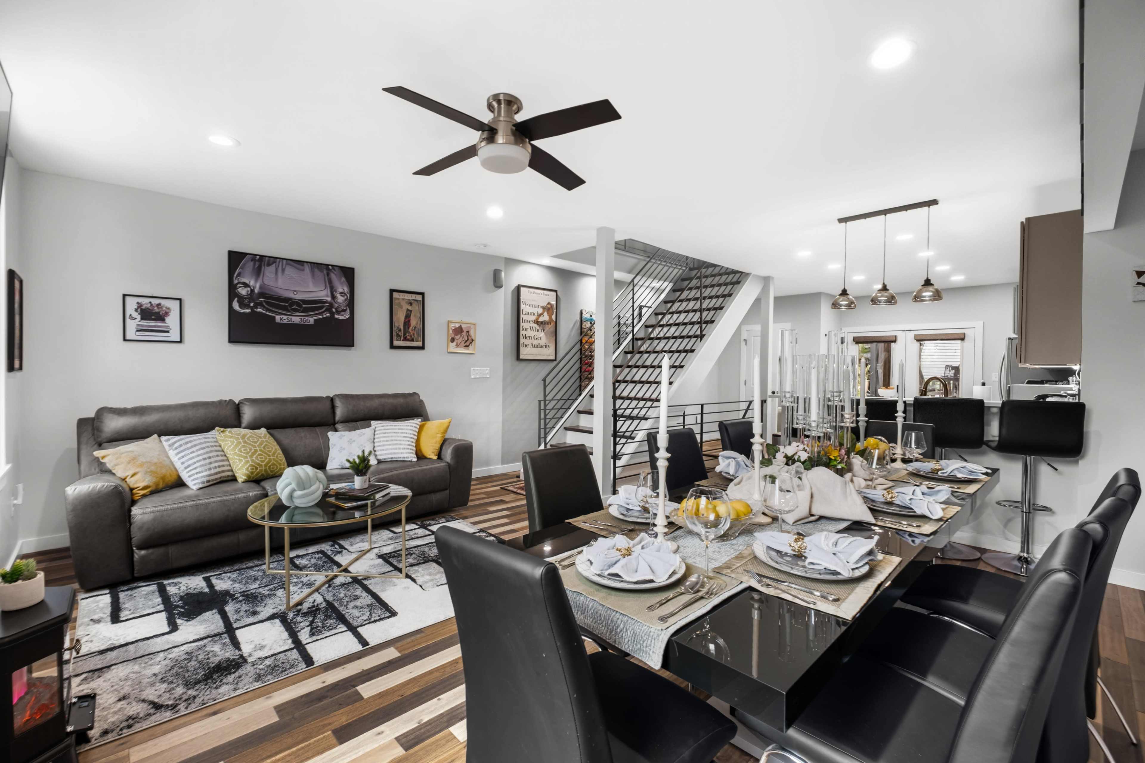 Modern, Near Downtown and Strip, BBQ, Jetted Tub Image in Polish Hill, Pittsburgh, PA