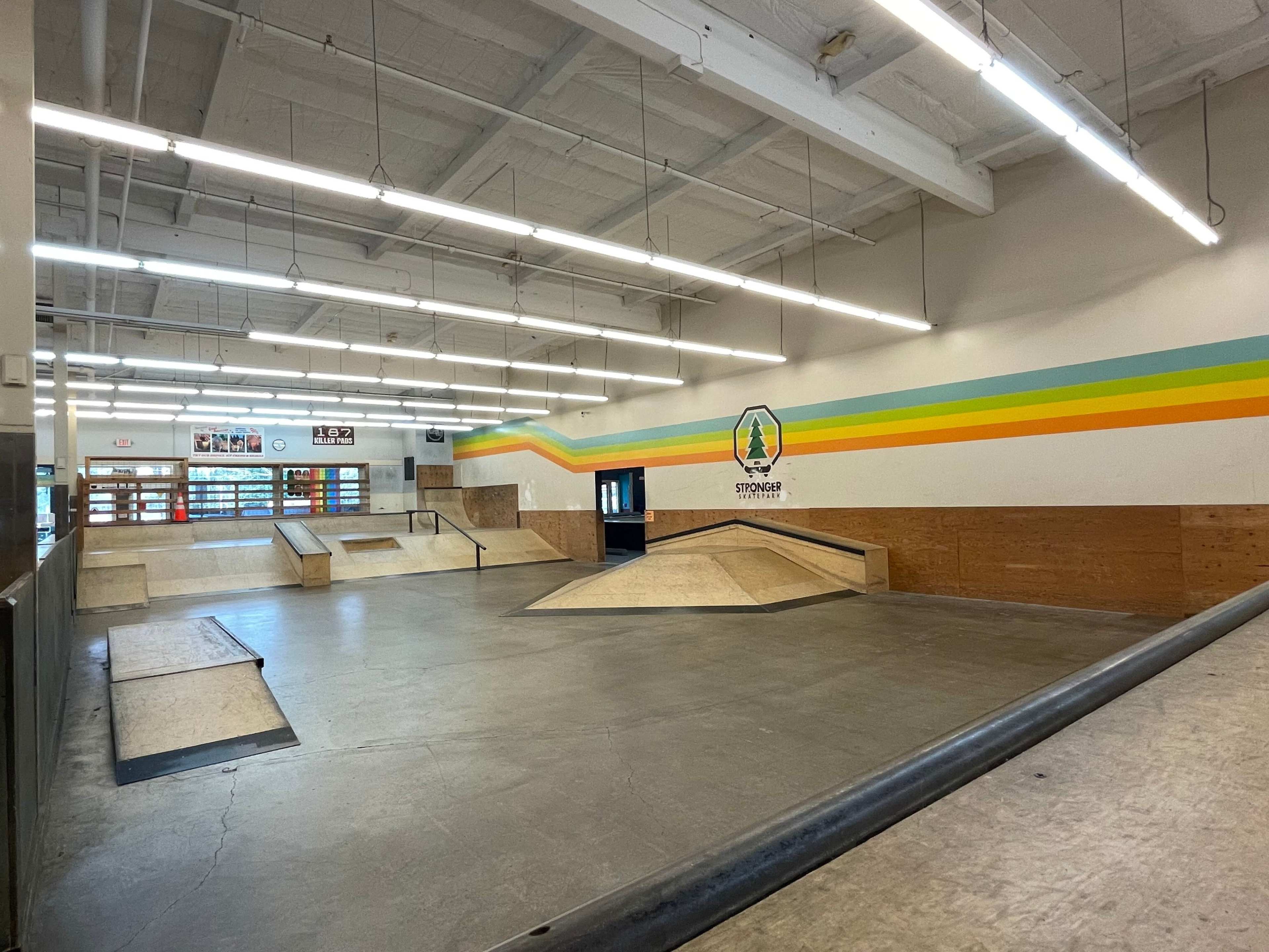 Unique Warehouse Skatepark Venue Image in Linwood, Milwaukie, OR