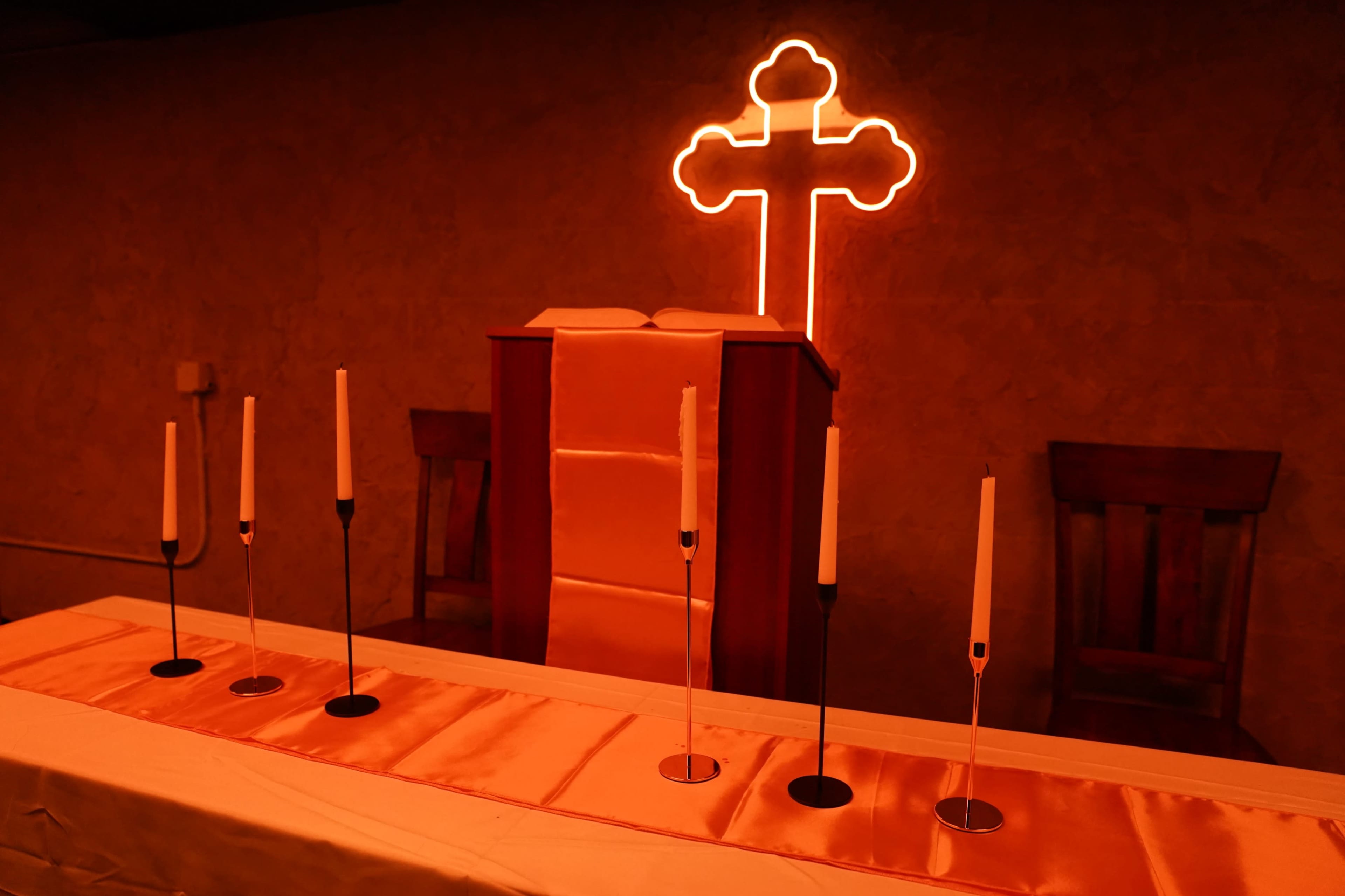 Neon Church Film Set Image in North Las Vegas, North Las Vegas, NV
