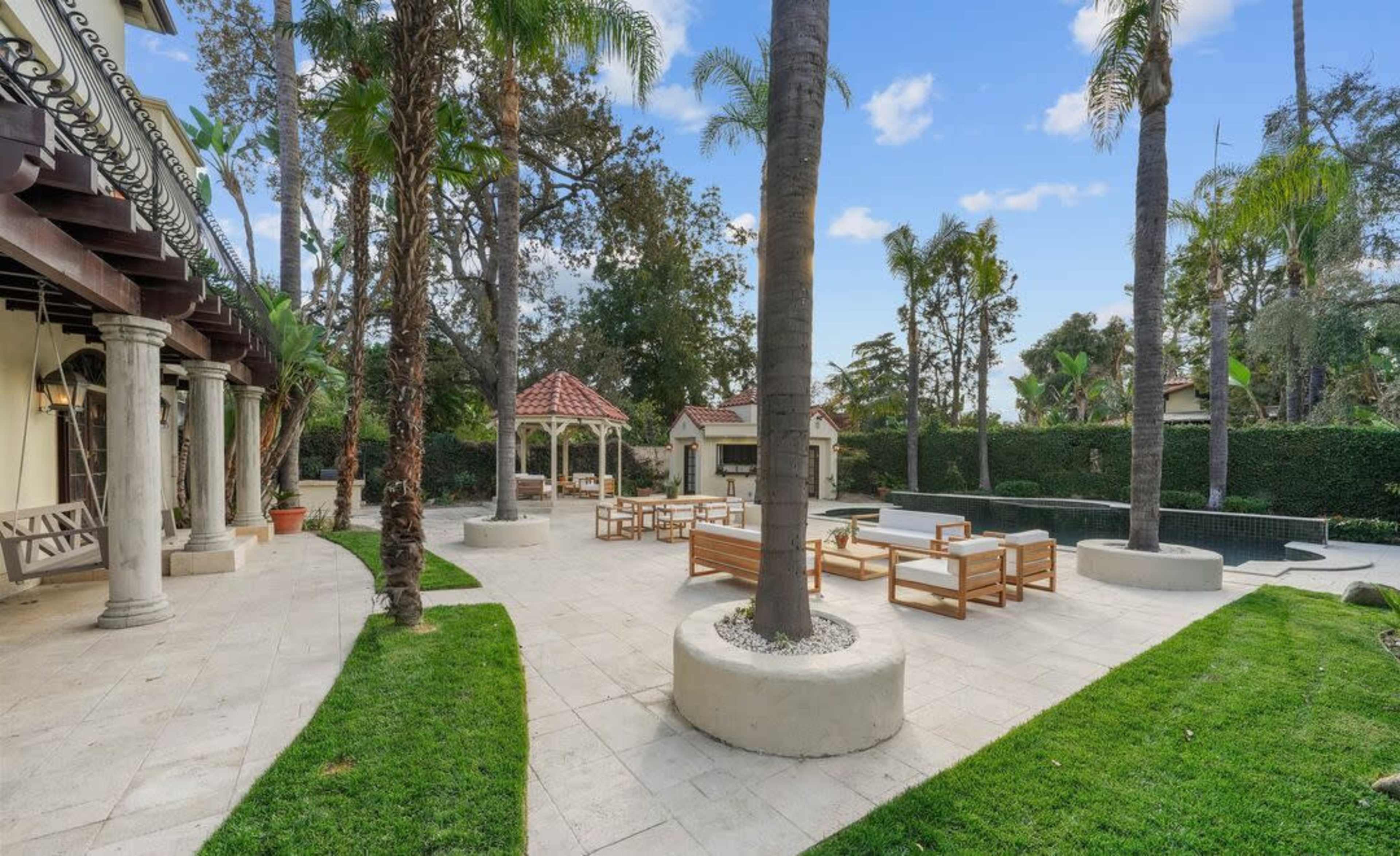 Outdoor Spanish/Mediterranean Oasis Image in Encino, Encino, CA