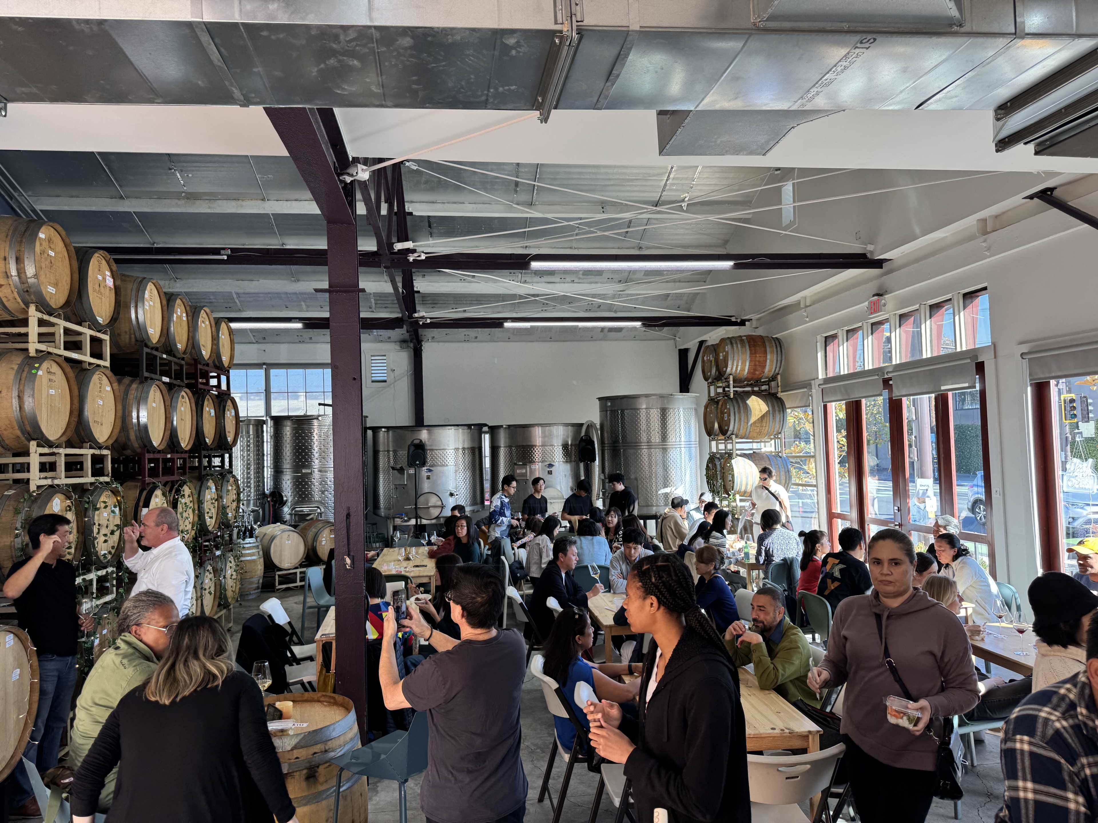 Japanese Winery and Bar with High Ceiling Image in Northwest Berkeley, Berkeley, CA