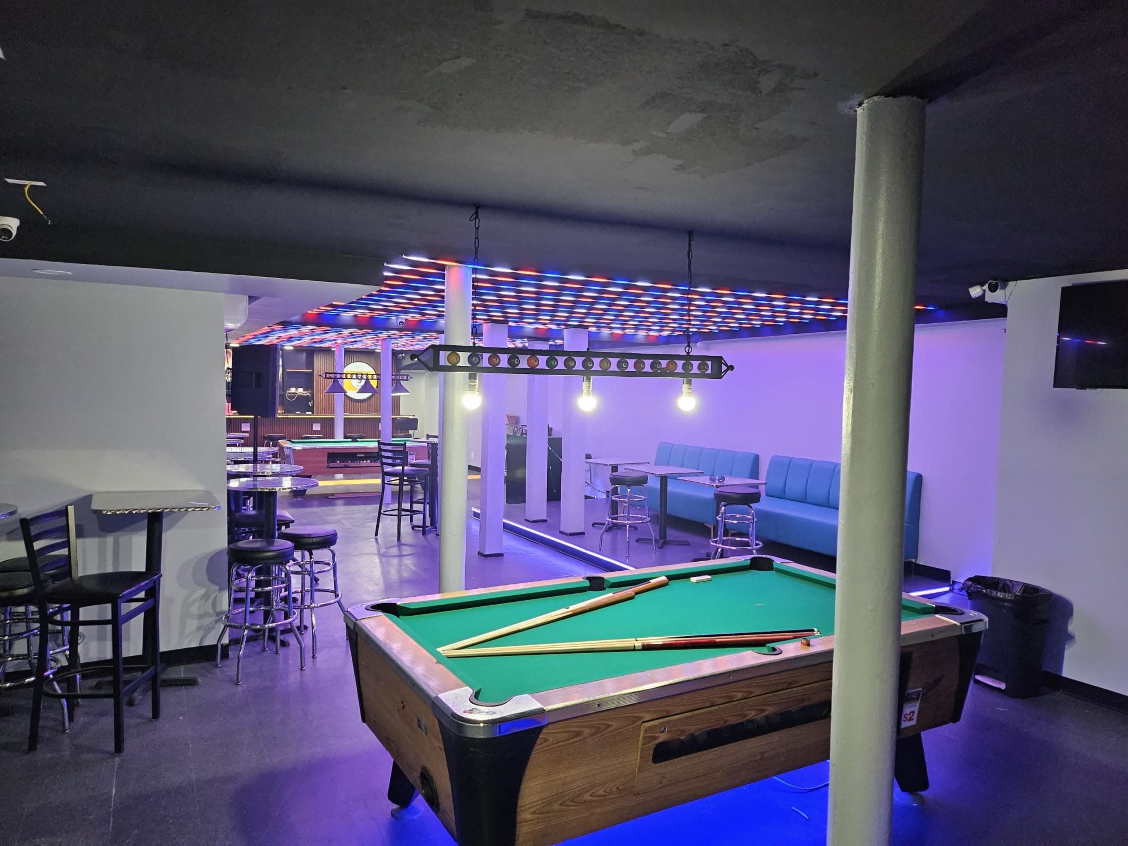 Billiard Pool Hall Image in West Harlem, New York, NY