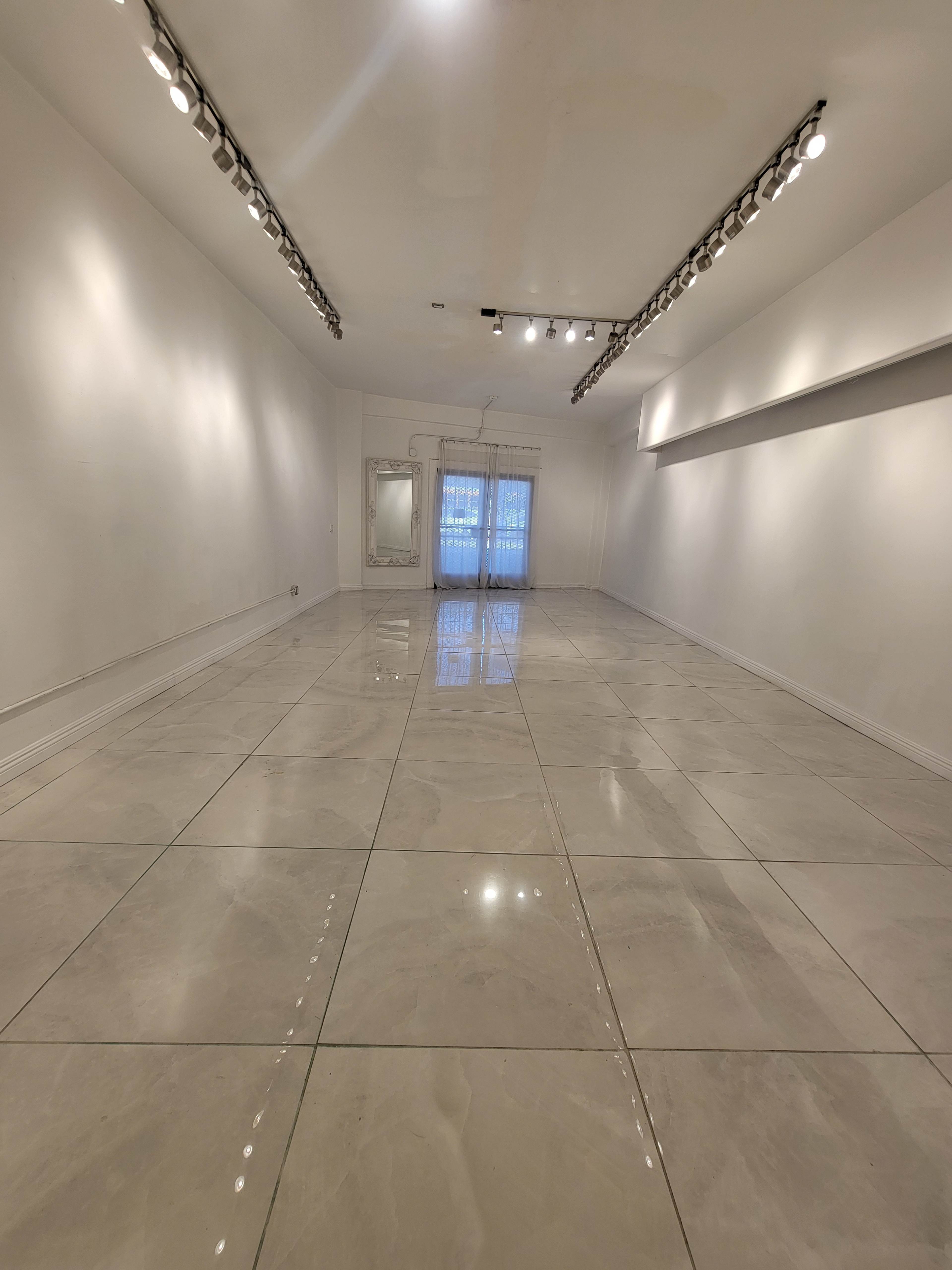 Stunning All White Marbled Art Gallery / Storefront Image in Silver Lake, Los Angeles, CA
